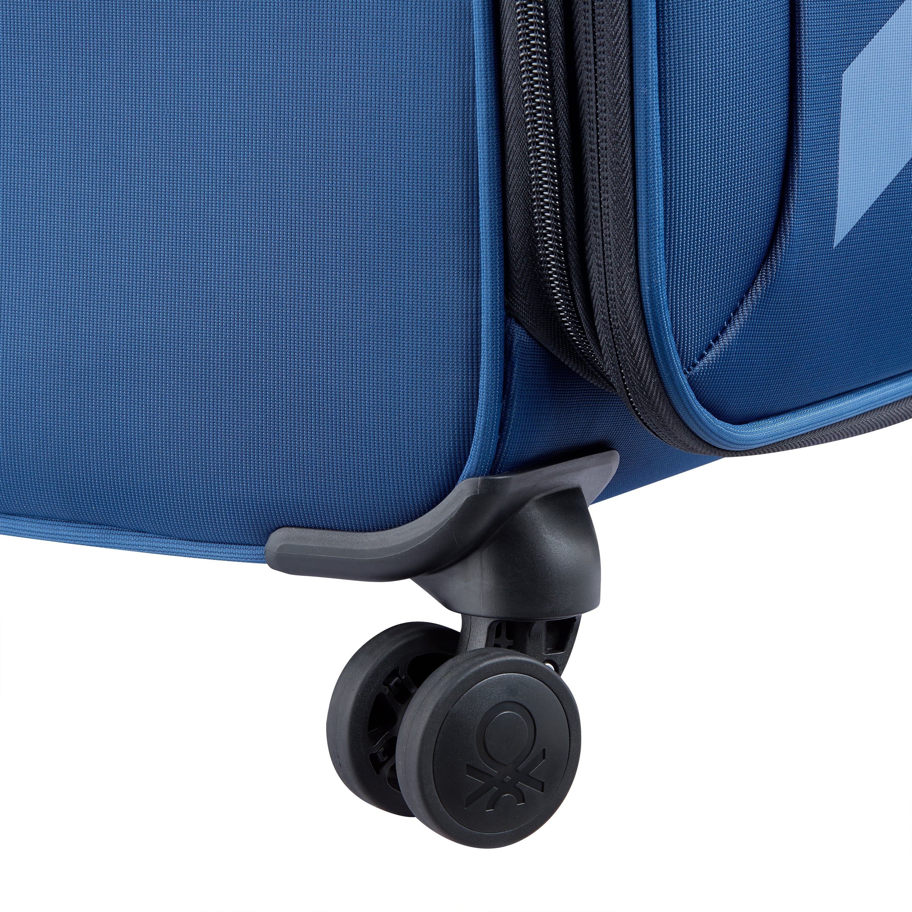 COLOR BLOCK| Koffer Check-In Erweiterbar 76.5 CM MARINEBLAU