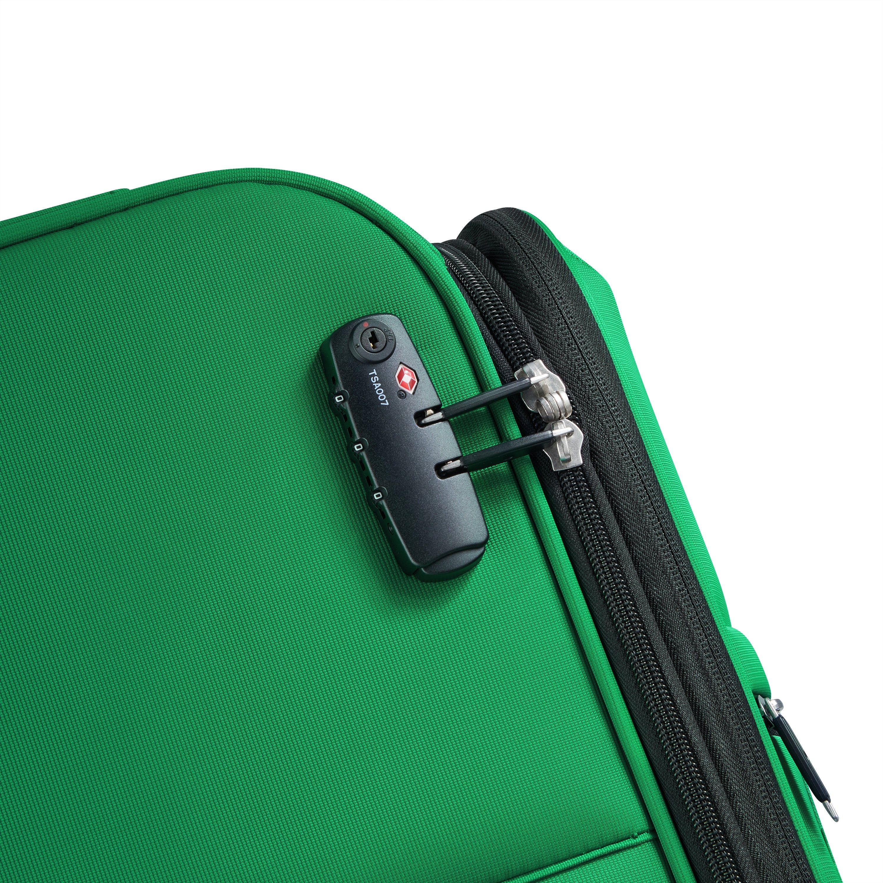 COLOR BLOCK| Valise Soute Extensible 76.5 CM VERT
