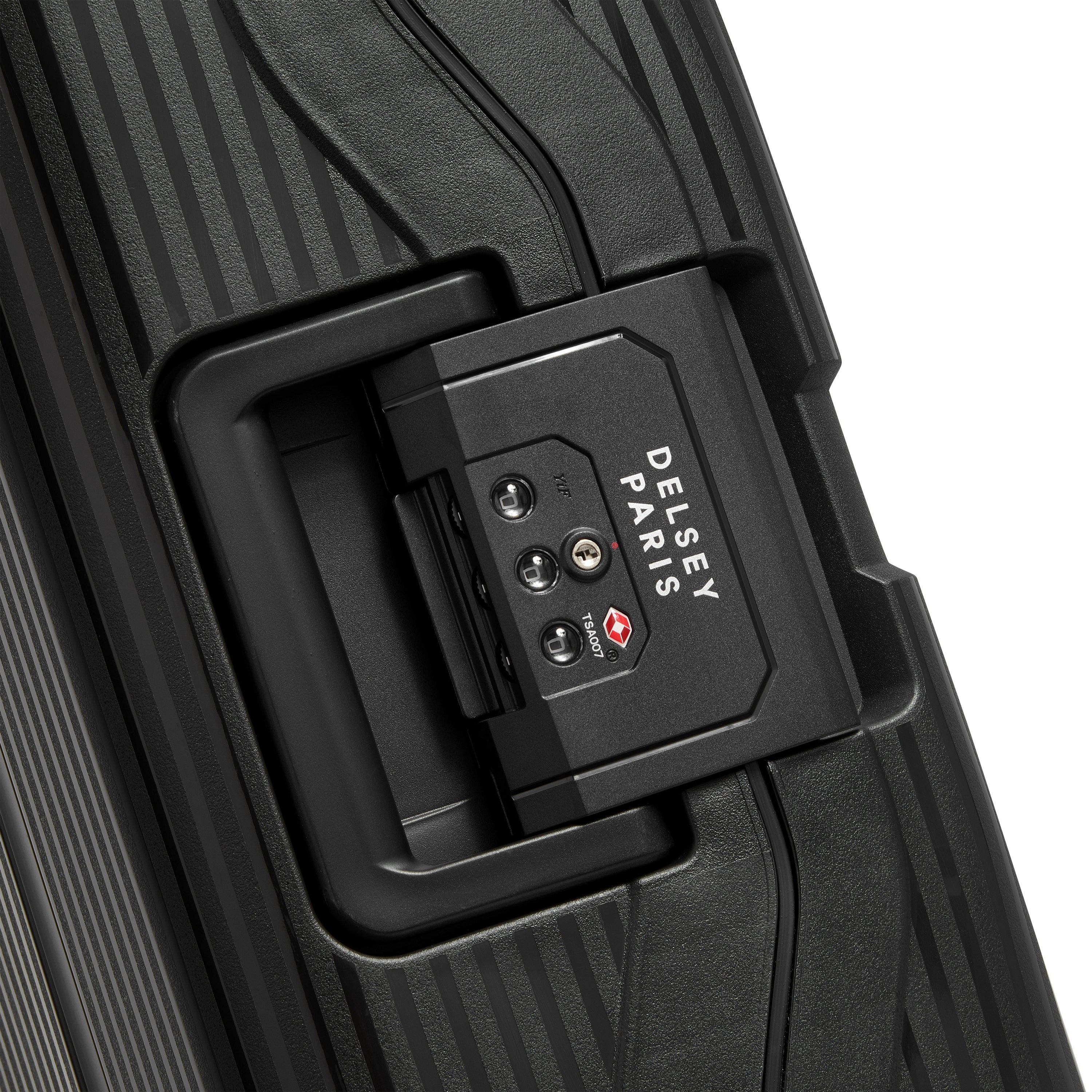 COLOR BLOCK HARDSIDE| Suitcase Cabin slim 55 CM BLACK