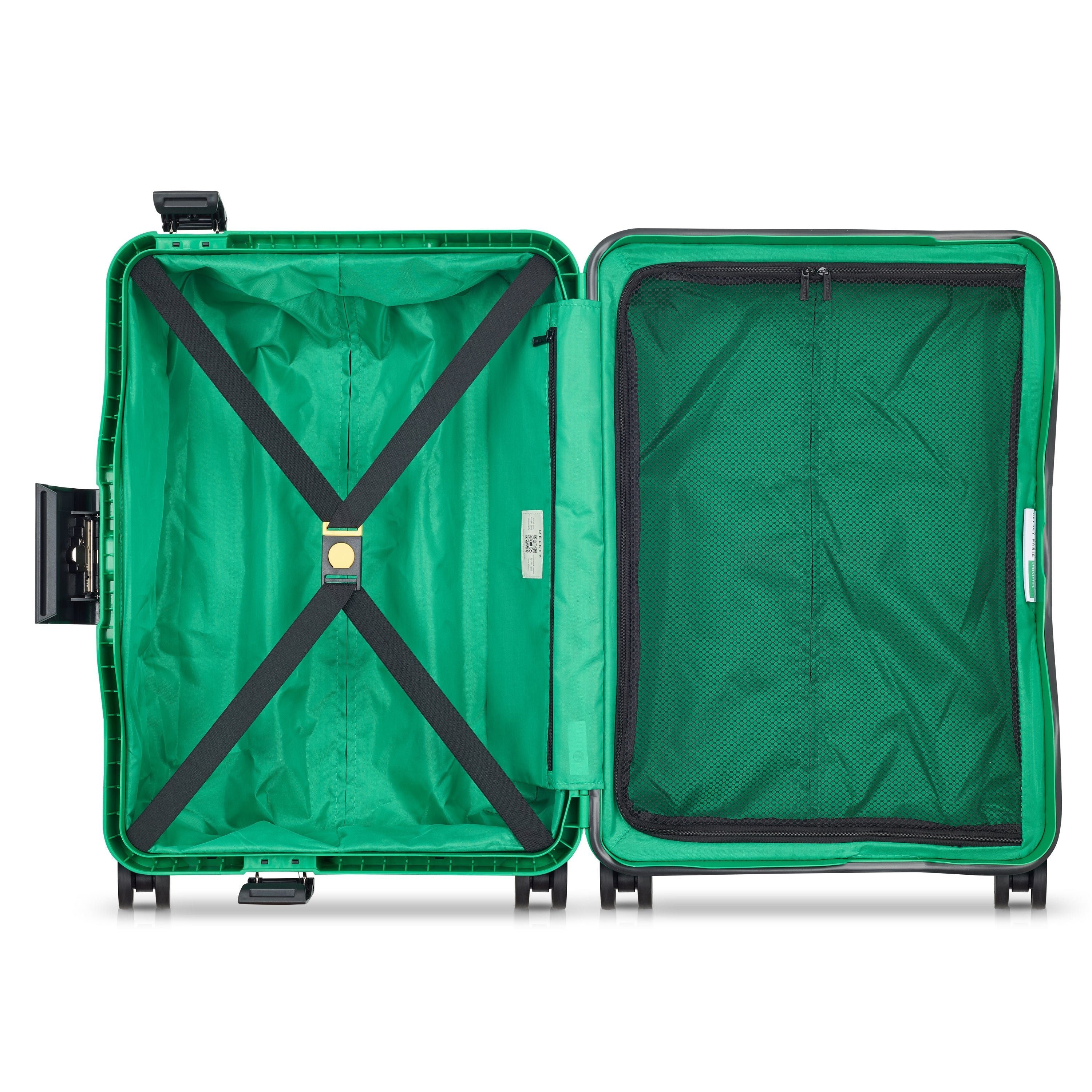COLOR BLOCK HARDSIDE| Valise Cabine Slim 55 CM VERT