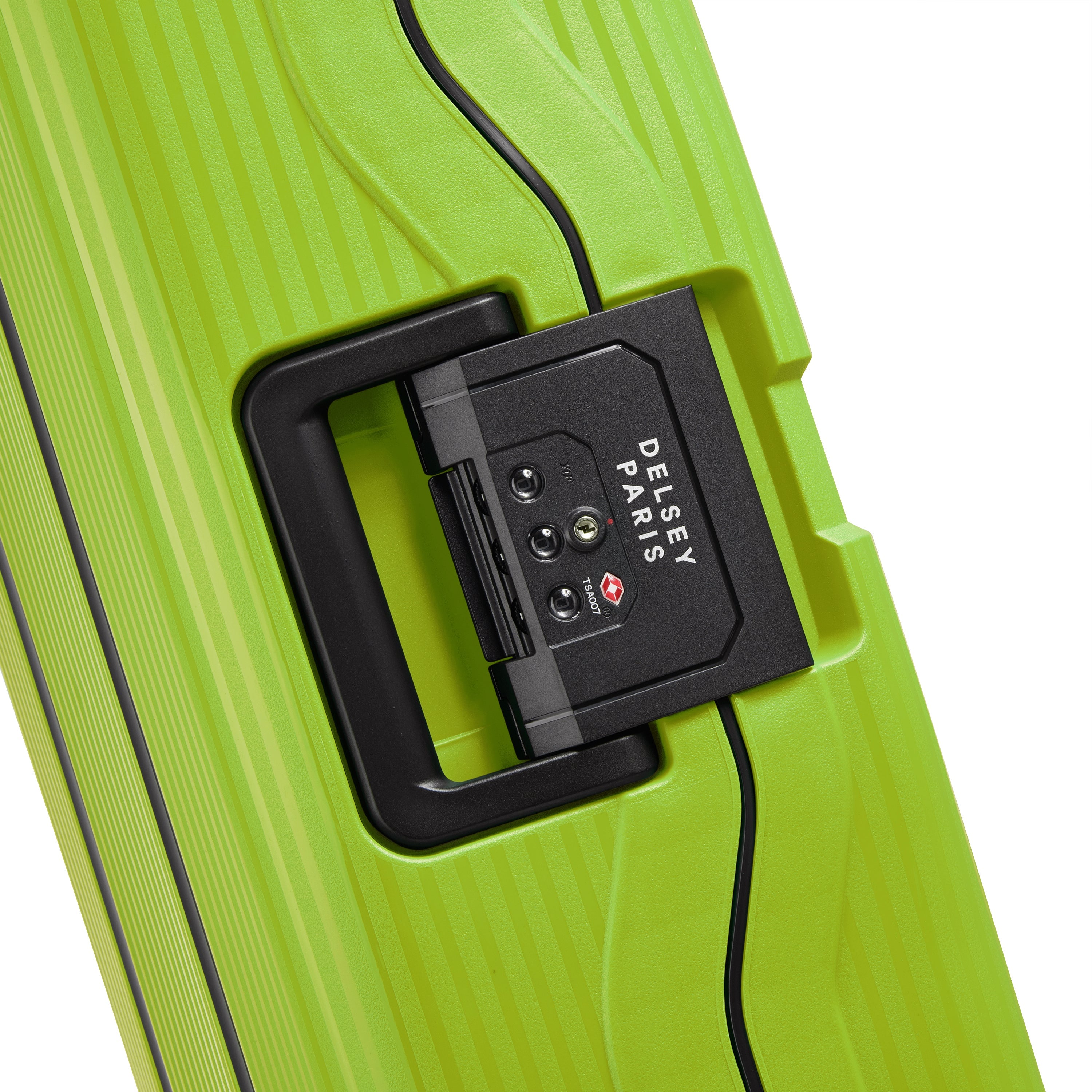 COLOR BLOCK HARDSIDE| Valise Cabine Slim 55 CM CITRON VERT