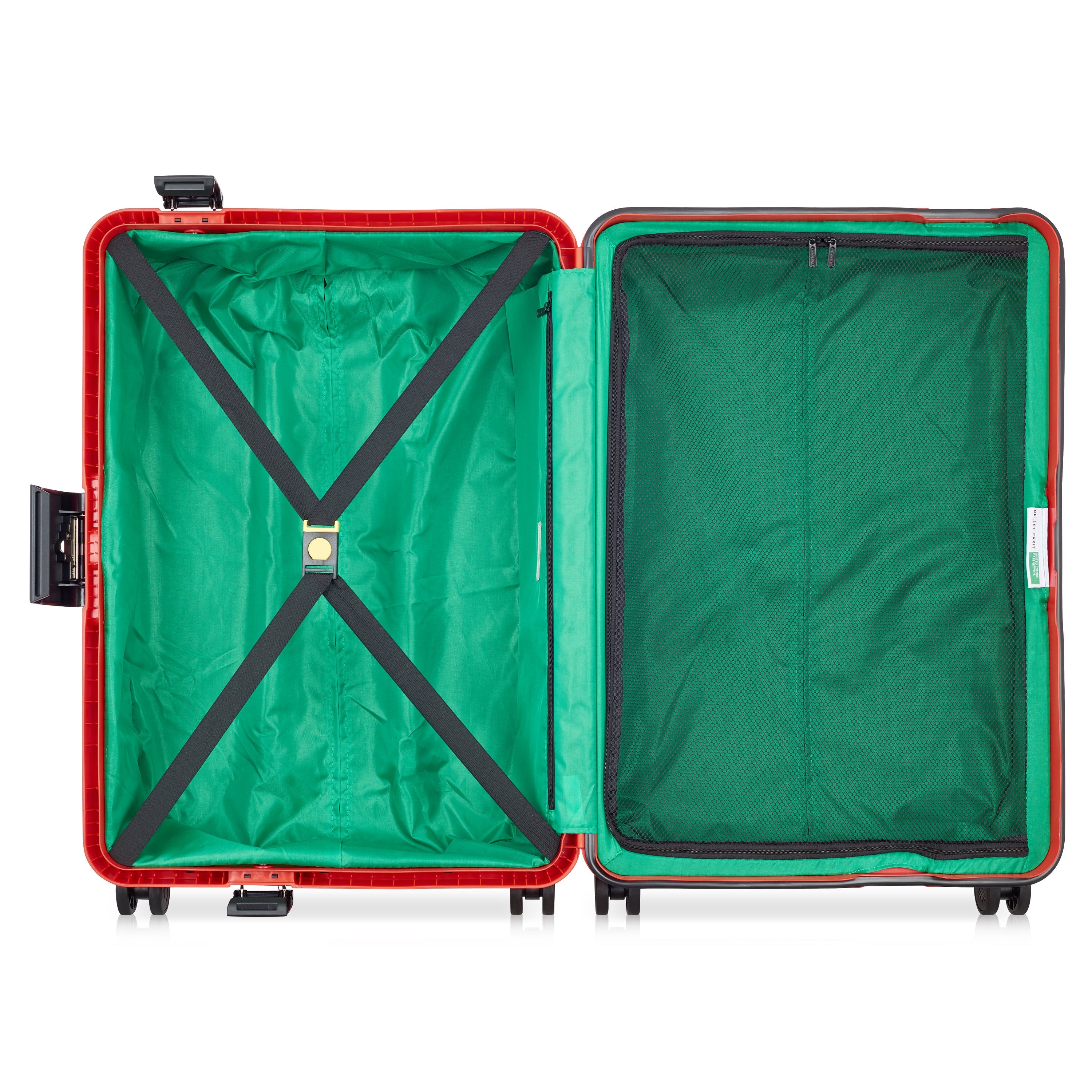 COLOR BLOCK HARDSIDE| Valise Soute 66.5 CM ROUGE