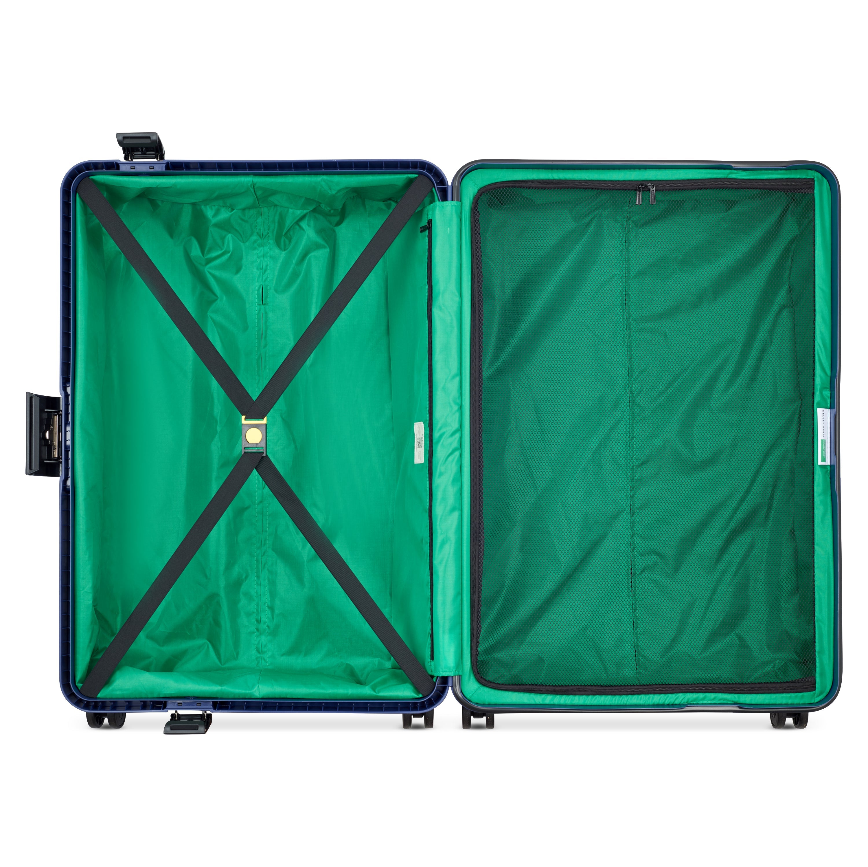 COLOR BLOCK HARDSIDE| Koffer Aufgabe 76,5 CM MARINEBLAU