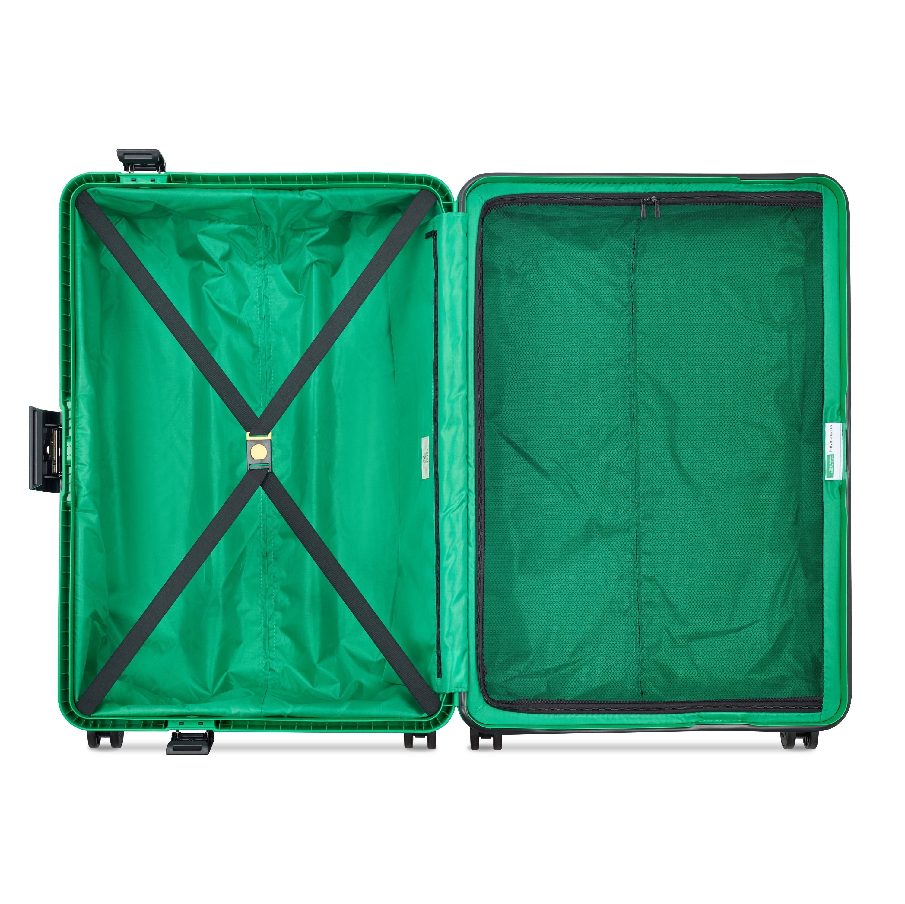 COLOR BLOCK HARDSIDE| Valise Soute 76.5 CM VERT