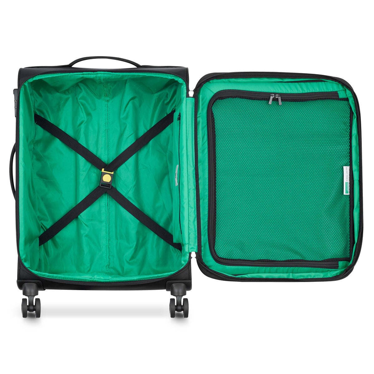 COLOR BLOCK | 3-Pieces Luggage Set BLACK
