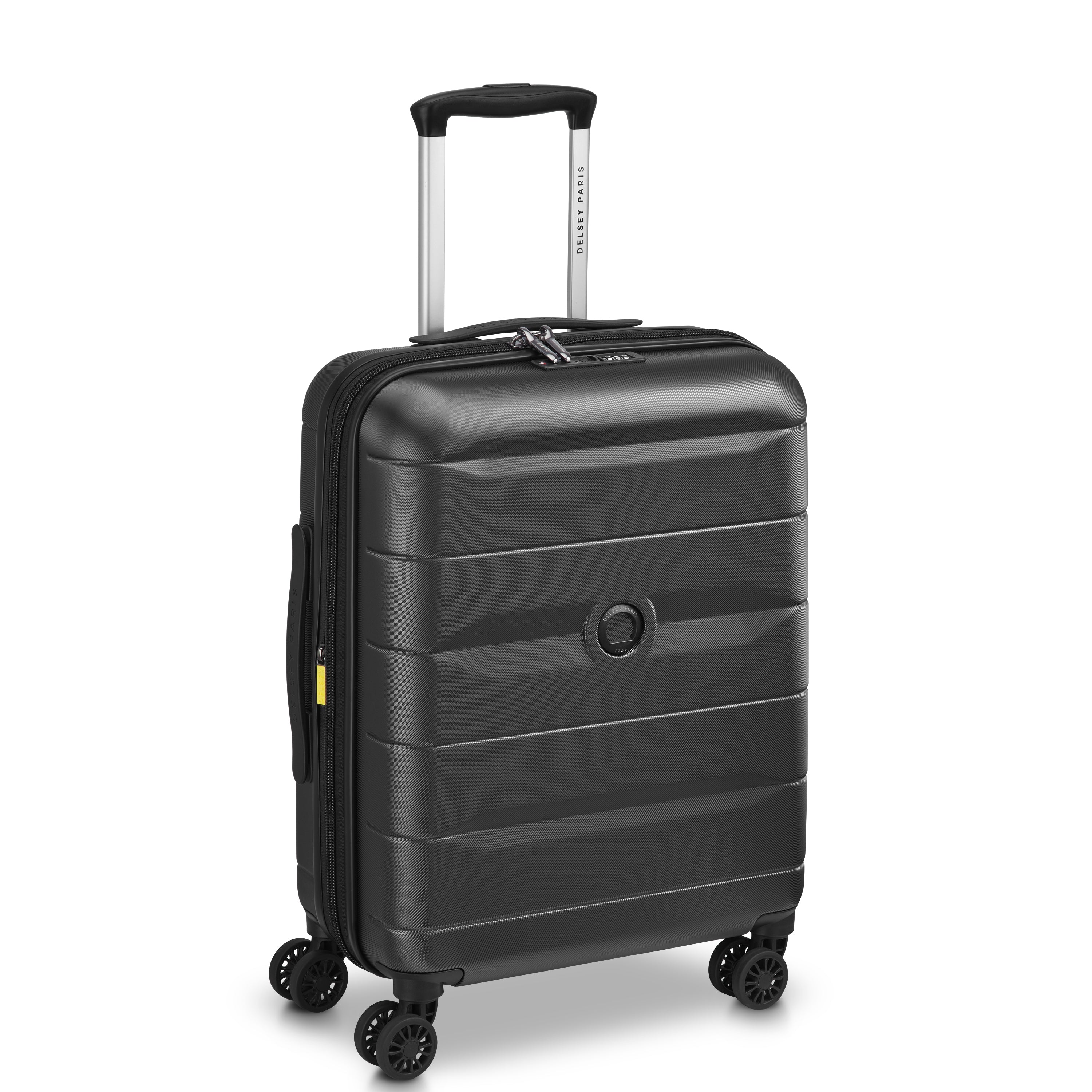COMETE 4| Valise Cabine Slim Extensible 55 CM NOIR