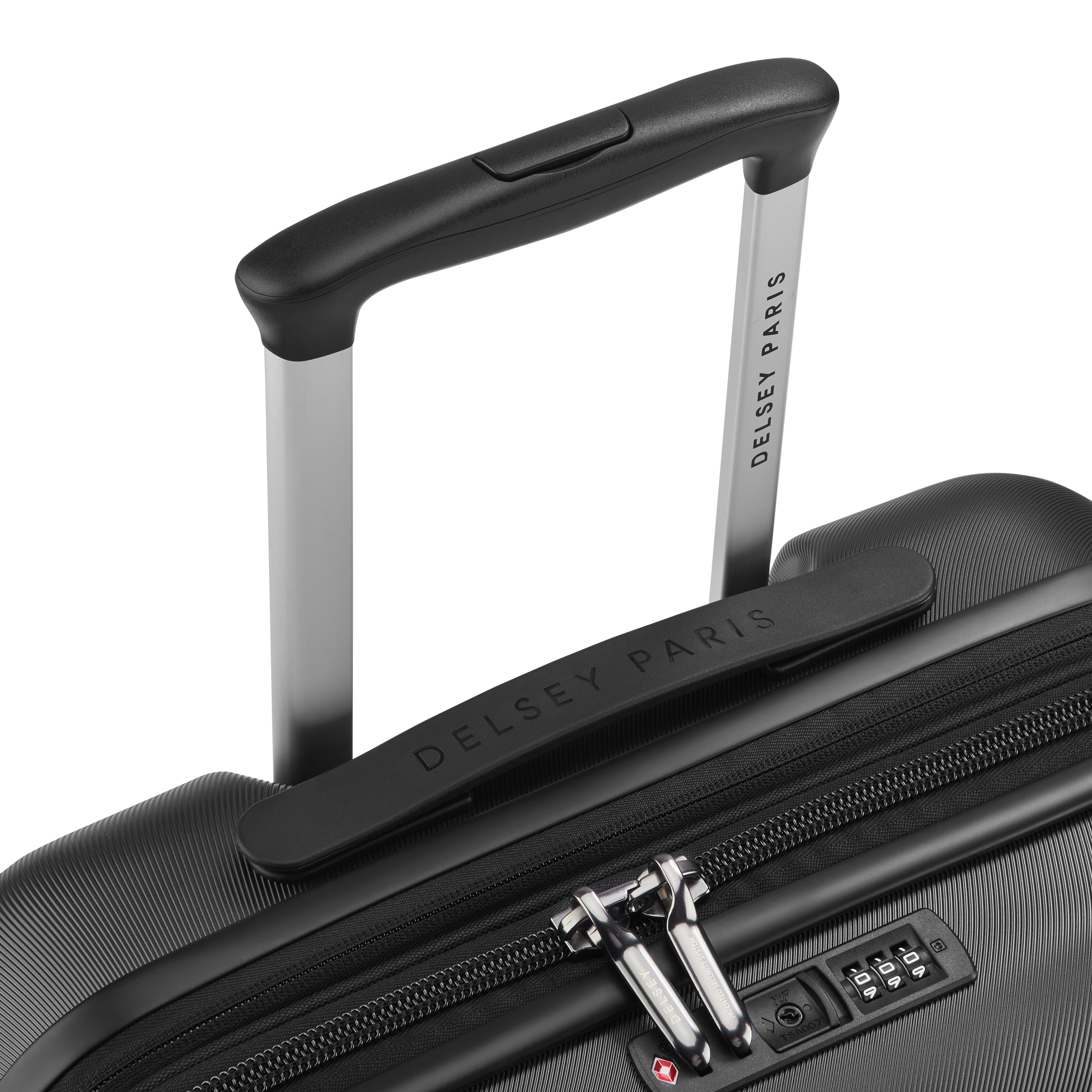 COMETE 4| Valise Cabine Slim Extensible 55 CM NOIR