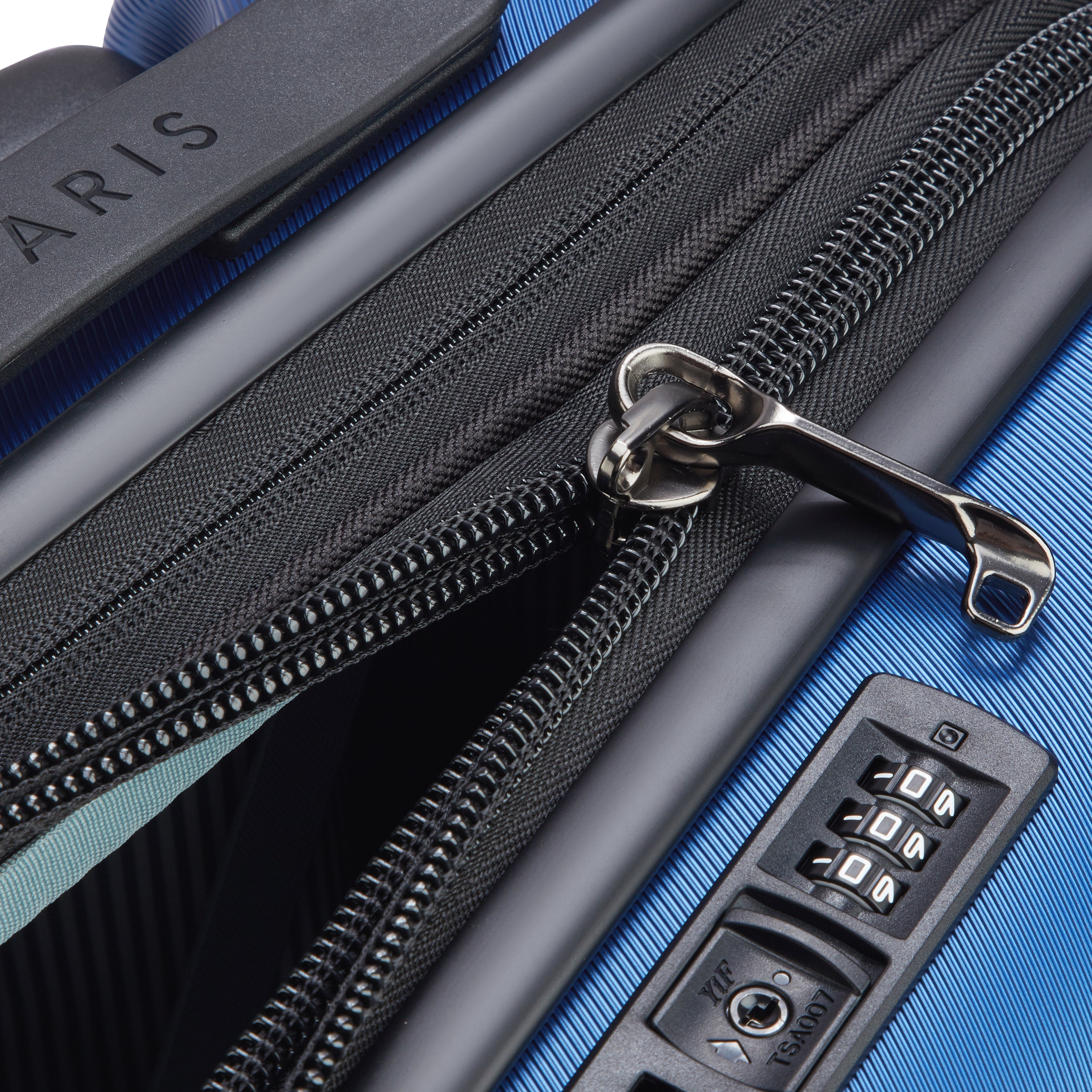COMETE 4| Suitcase Cabin slim Expandable 55 CM LIGHT BLUE