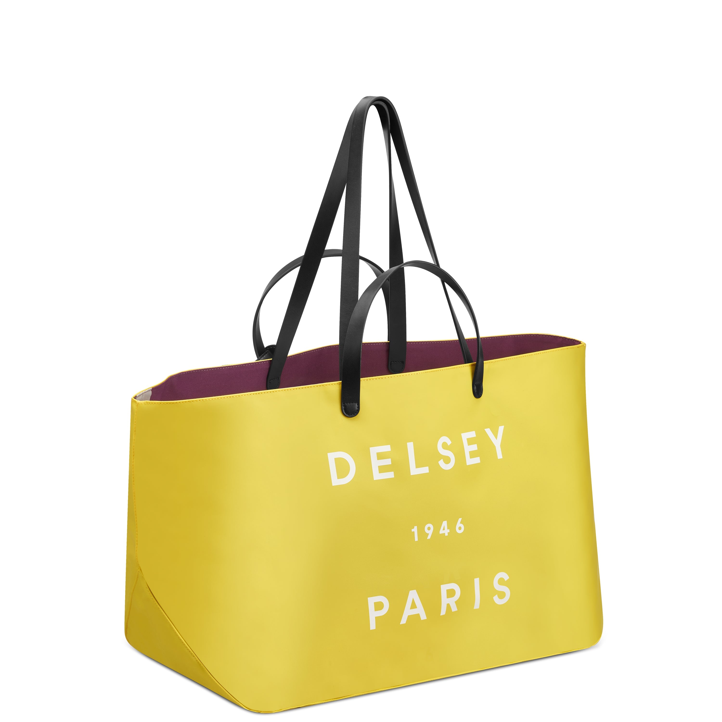 CROISIERE| Sac Cabas 35 CM JAUNE