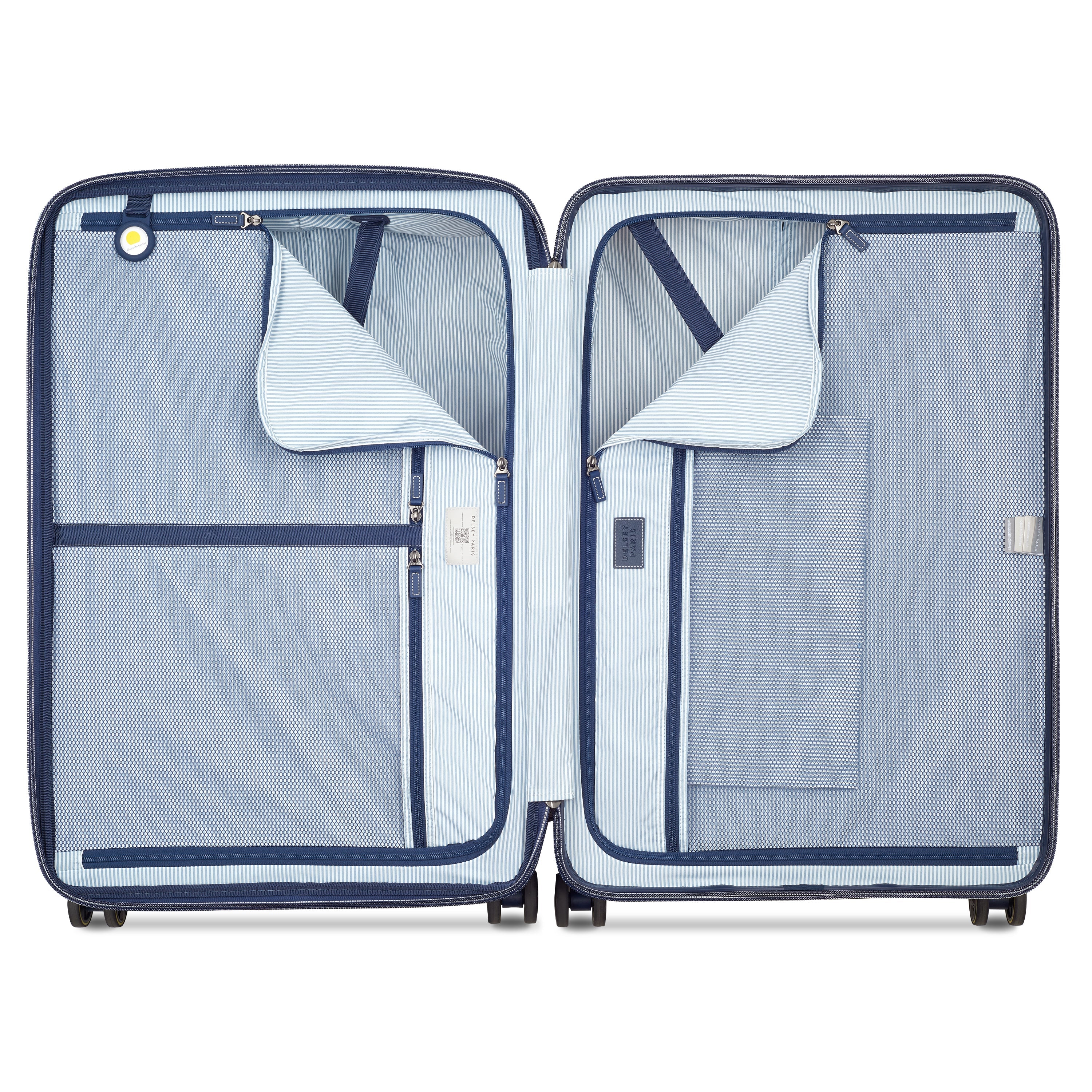 CADENCE| Suitcase Check-In Expandable 76 CM IVORY/NAVY