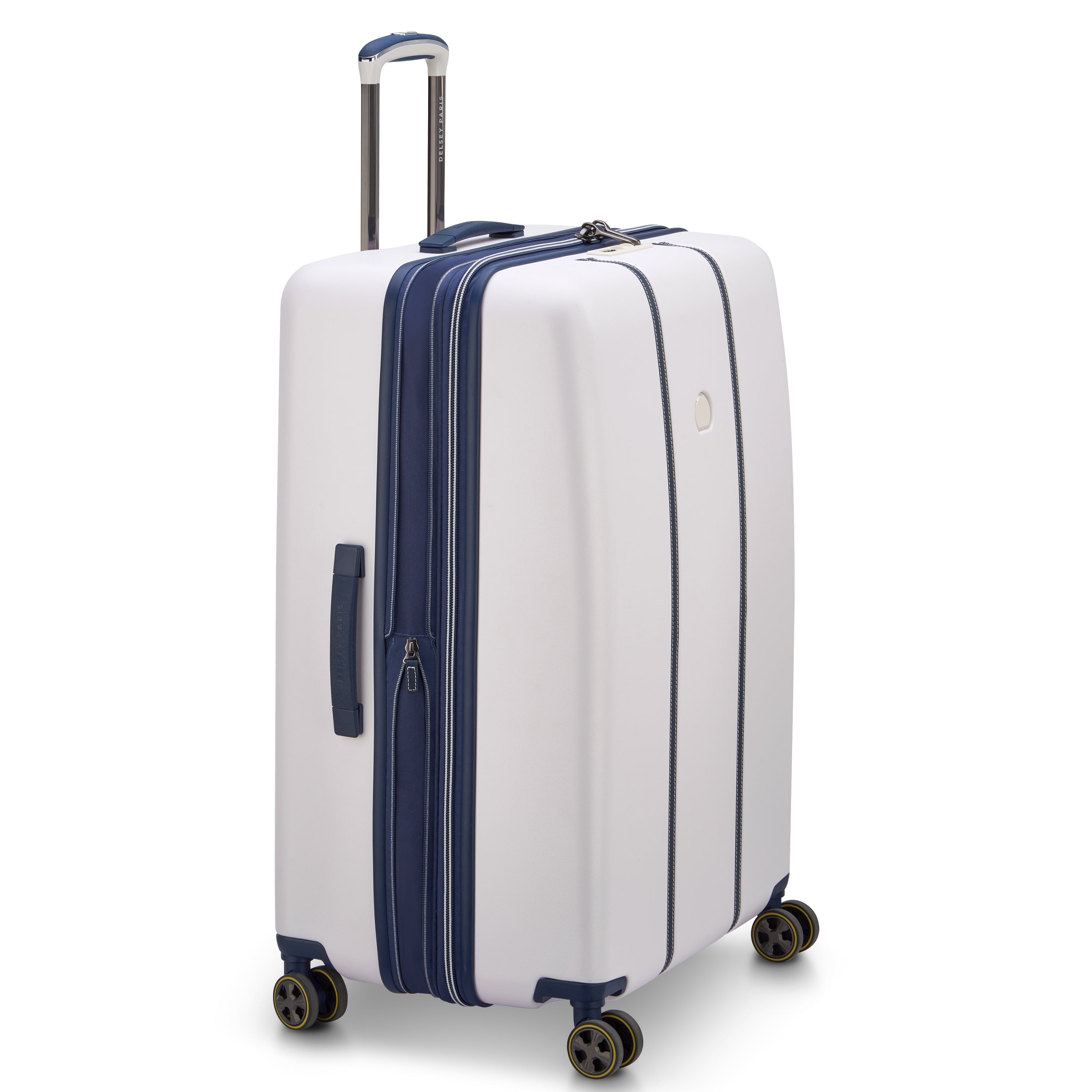CADENCE| Suitcase Check-In Expandable 76 CM IVORY/NAVY