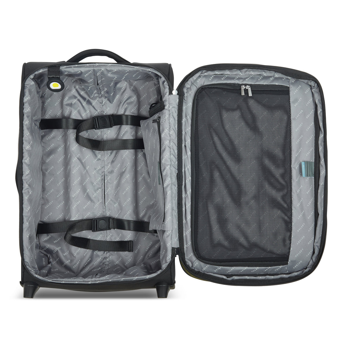 DLC PRO | Expandable Cabin Suitcase 55 CM BLACK