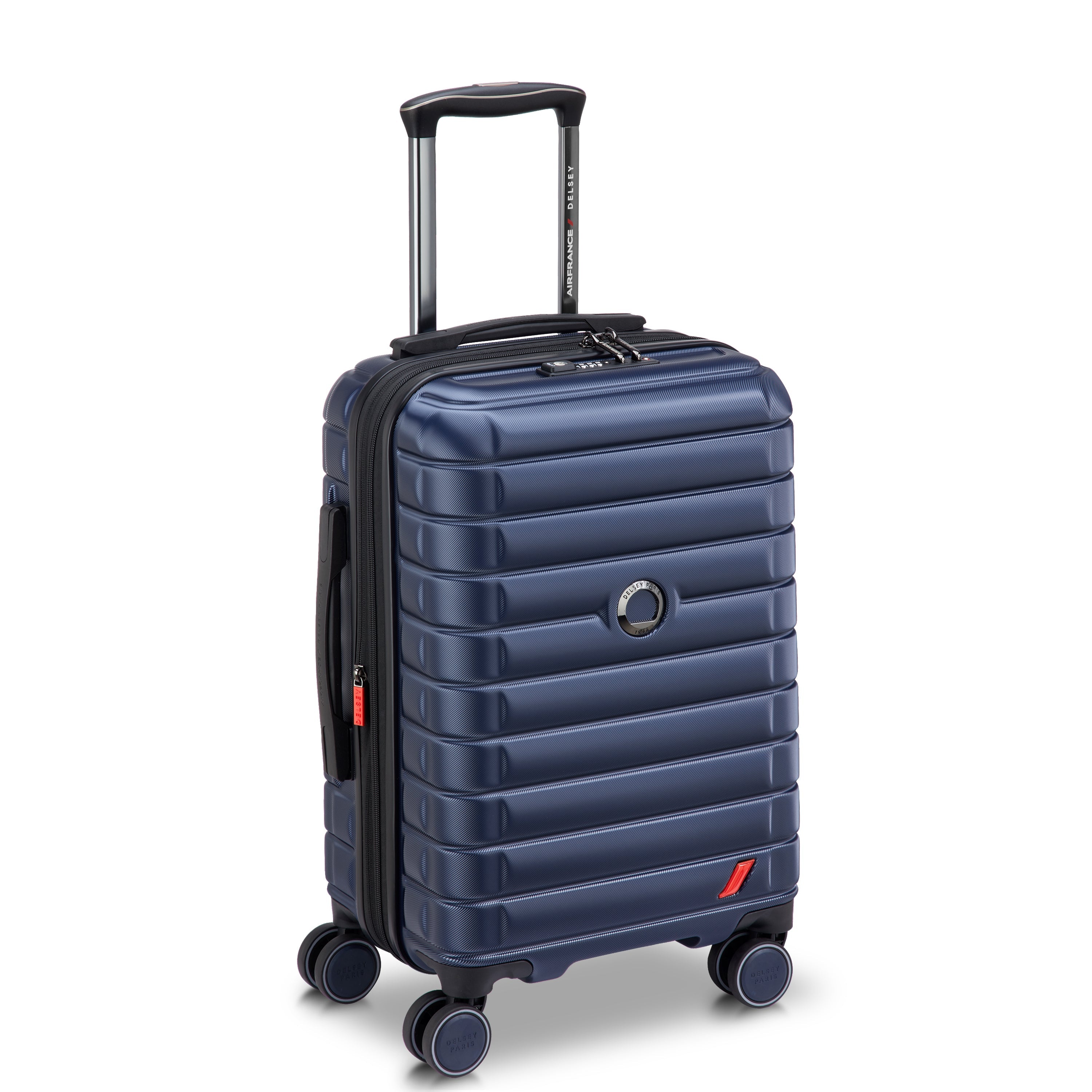 ELEGANCE| Valise Cabine Extensible 55 CM MARINE PROFOND