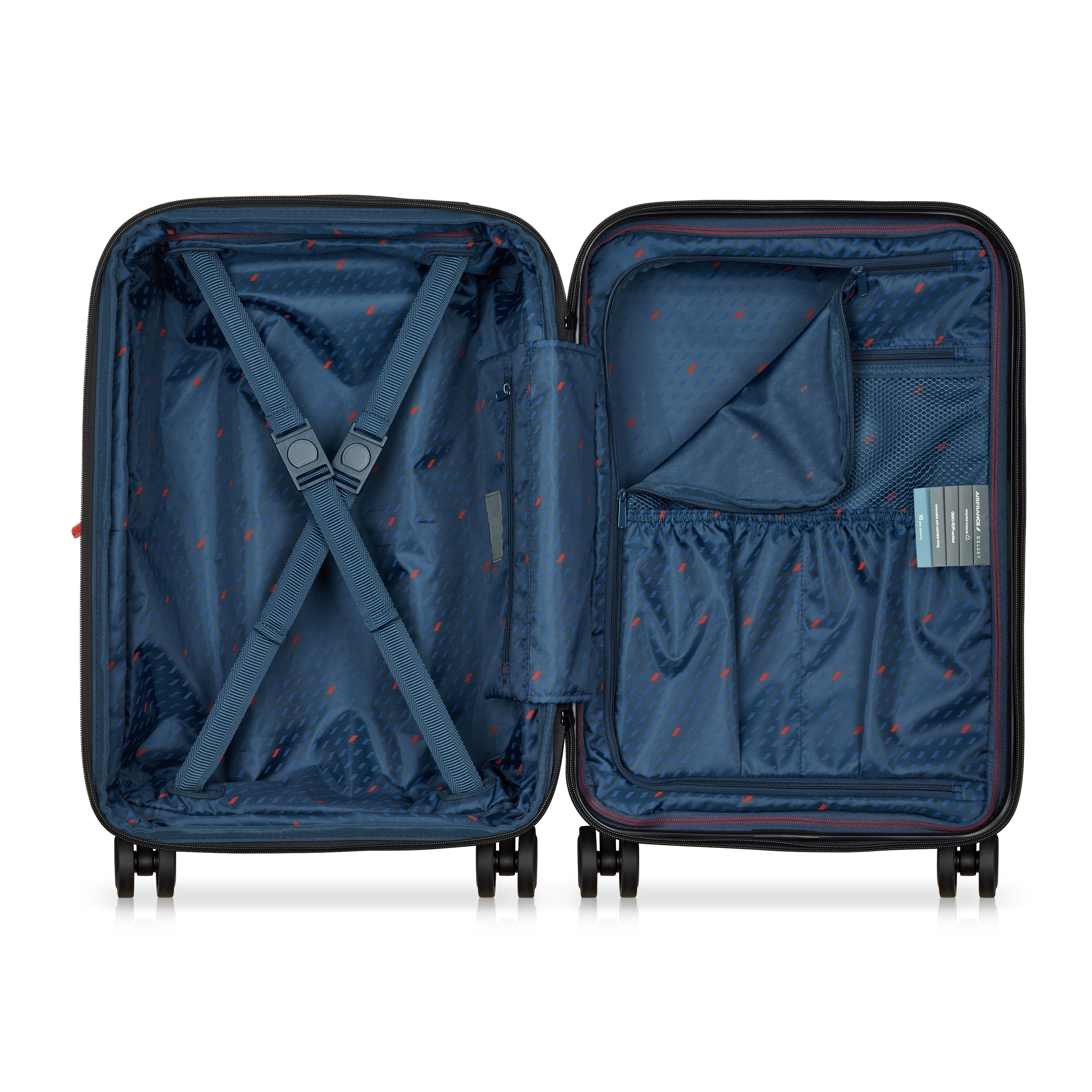 ELEGANCE| Valise Cabine Extensible 55 CM MARINE PROFOND