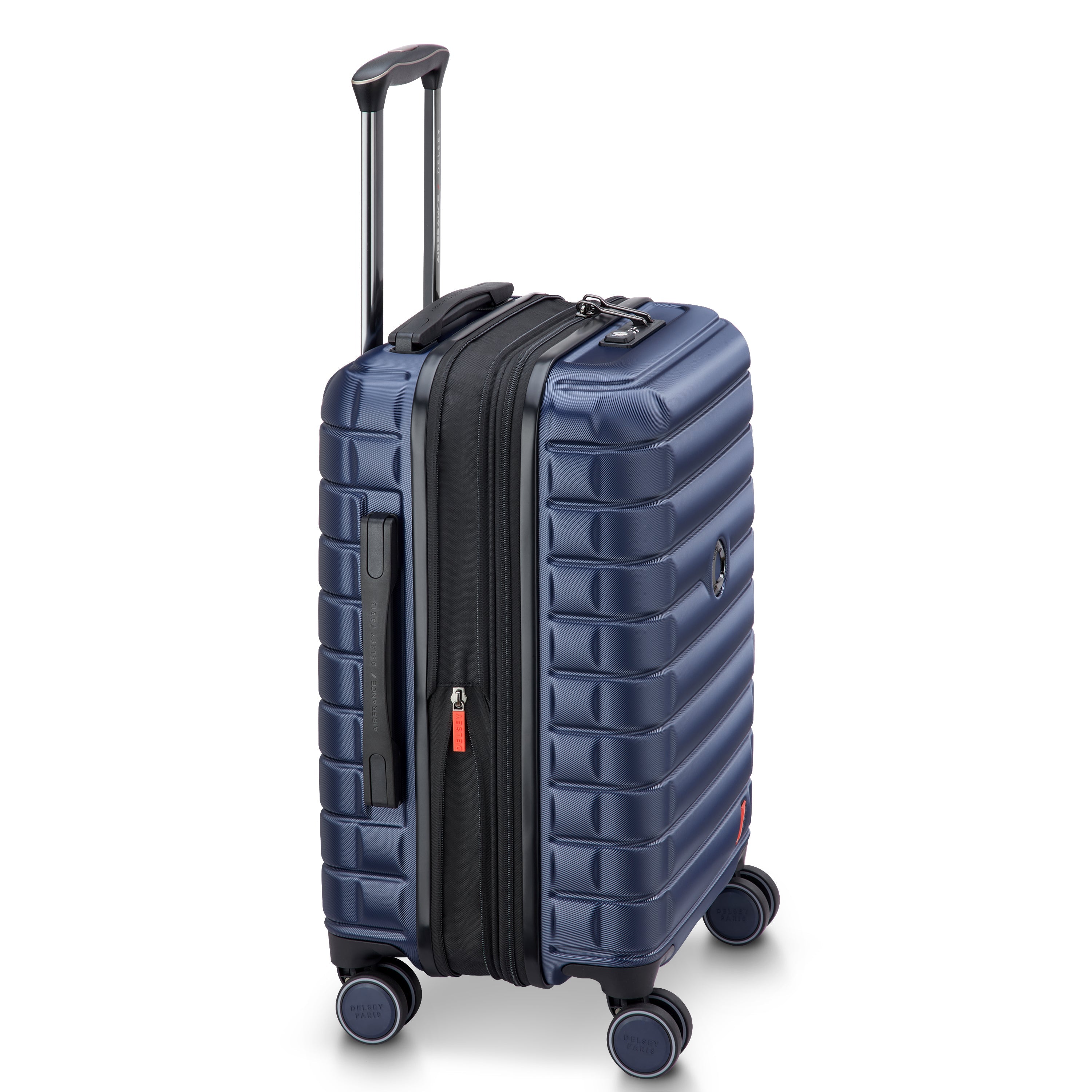 ELEGANCE| Valise Cabine Extensible 55 CM MARINE PROFOND