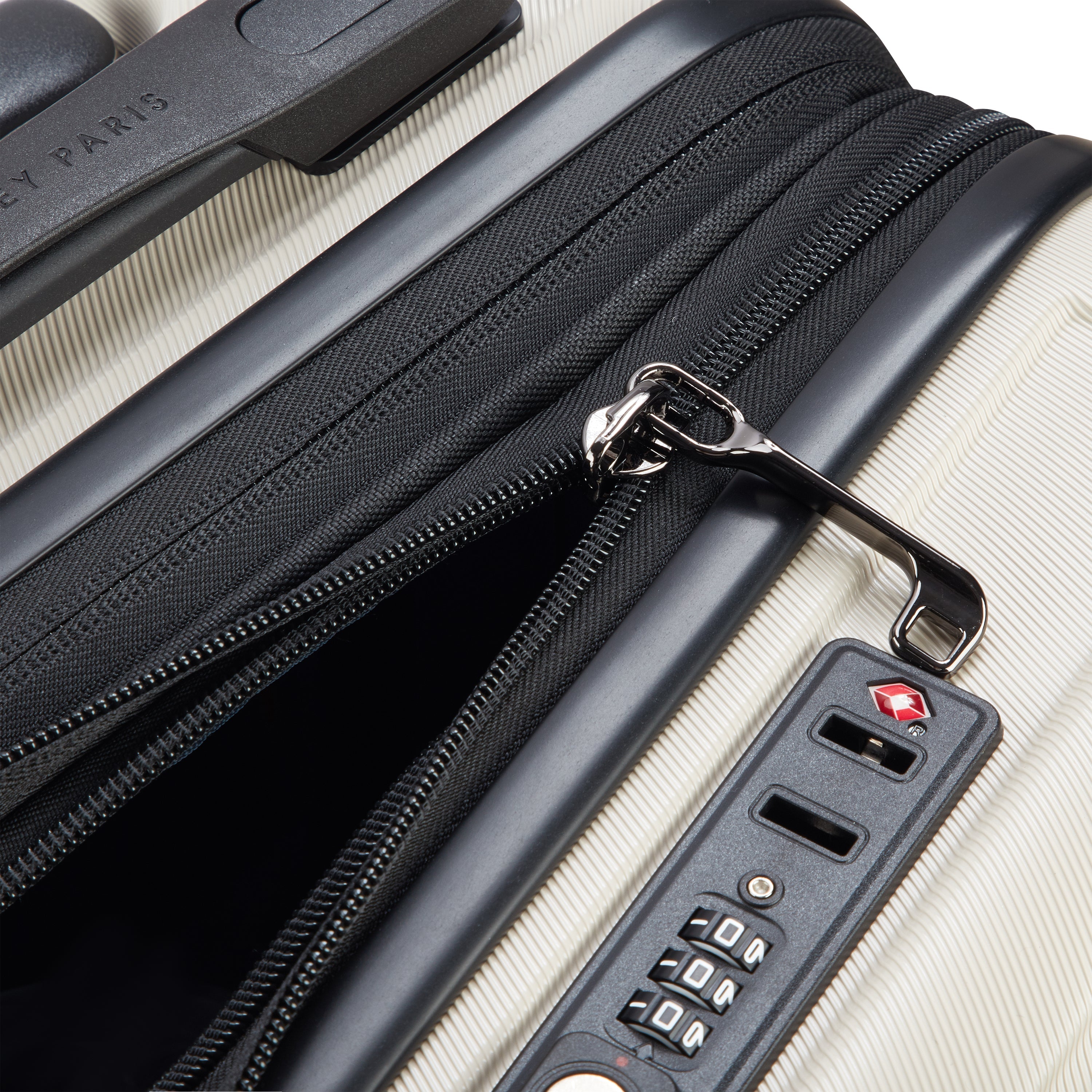 ELEGANCE| Suitcase Cabin Expandable 55 CM IVORY