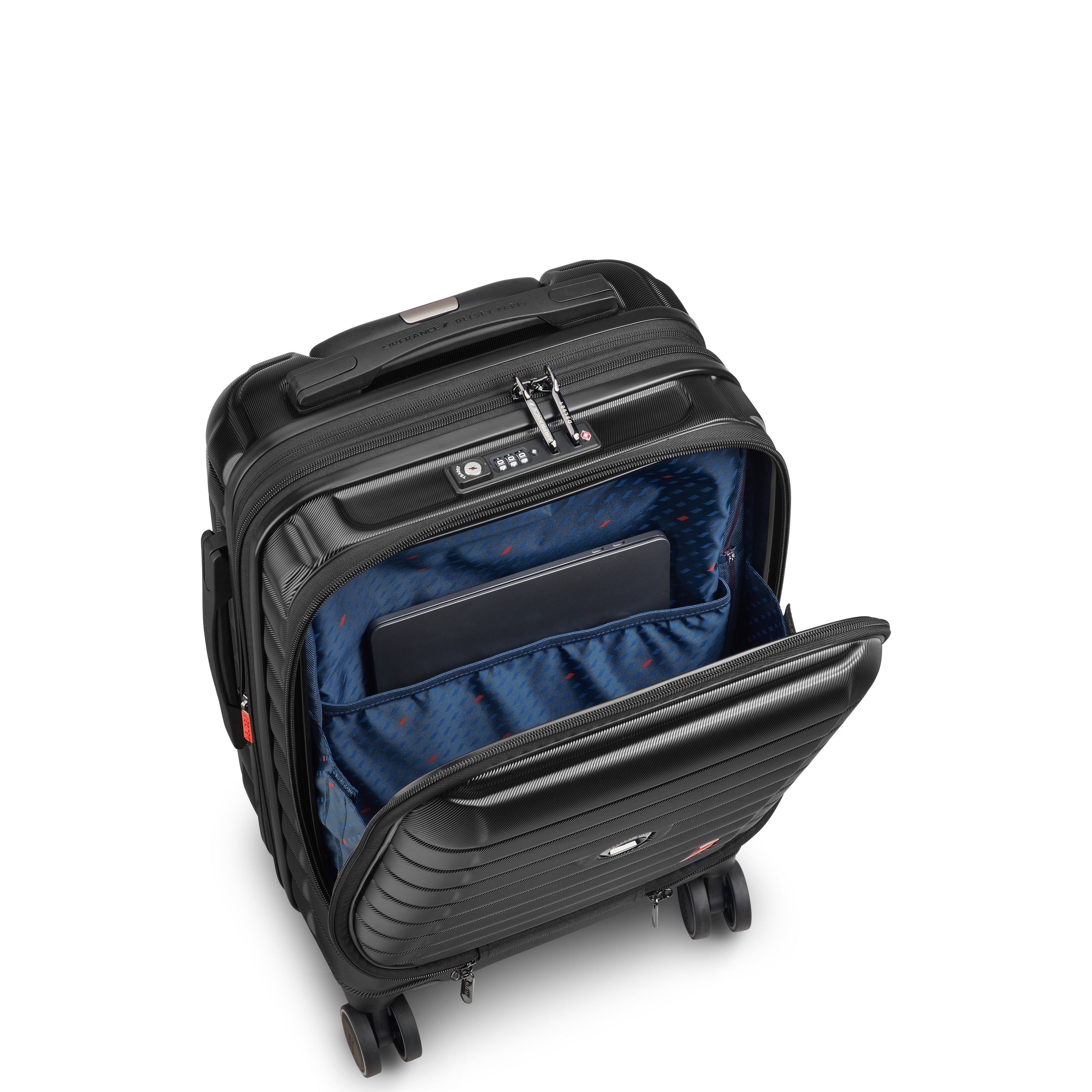 ELEGANCE| Suitcase Cabin Expandable 55 CM BLACK