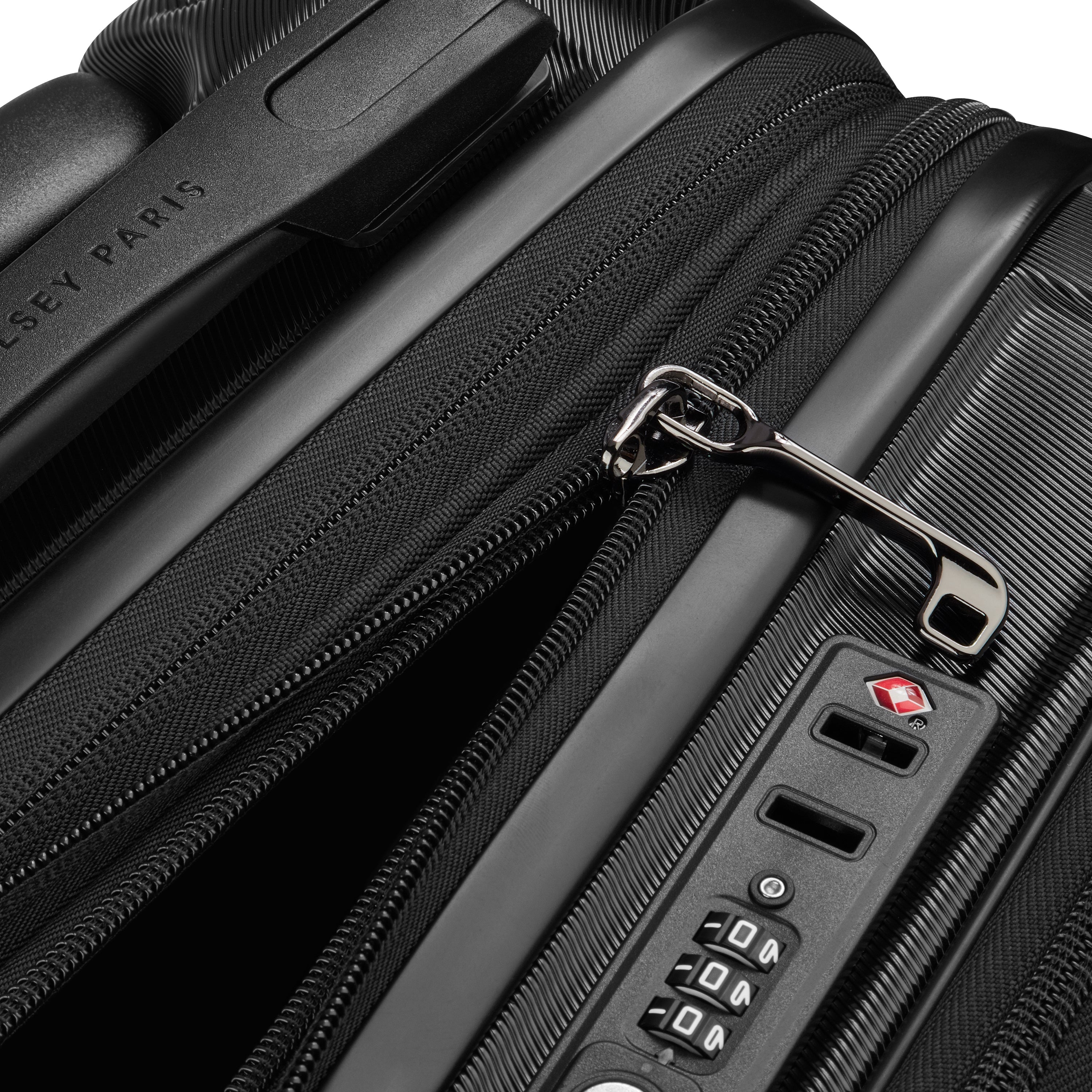 ELEGANCE| Suitcase Cabin Expandable 55 CM BLACK
