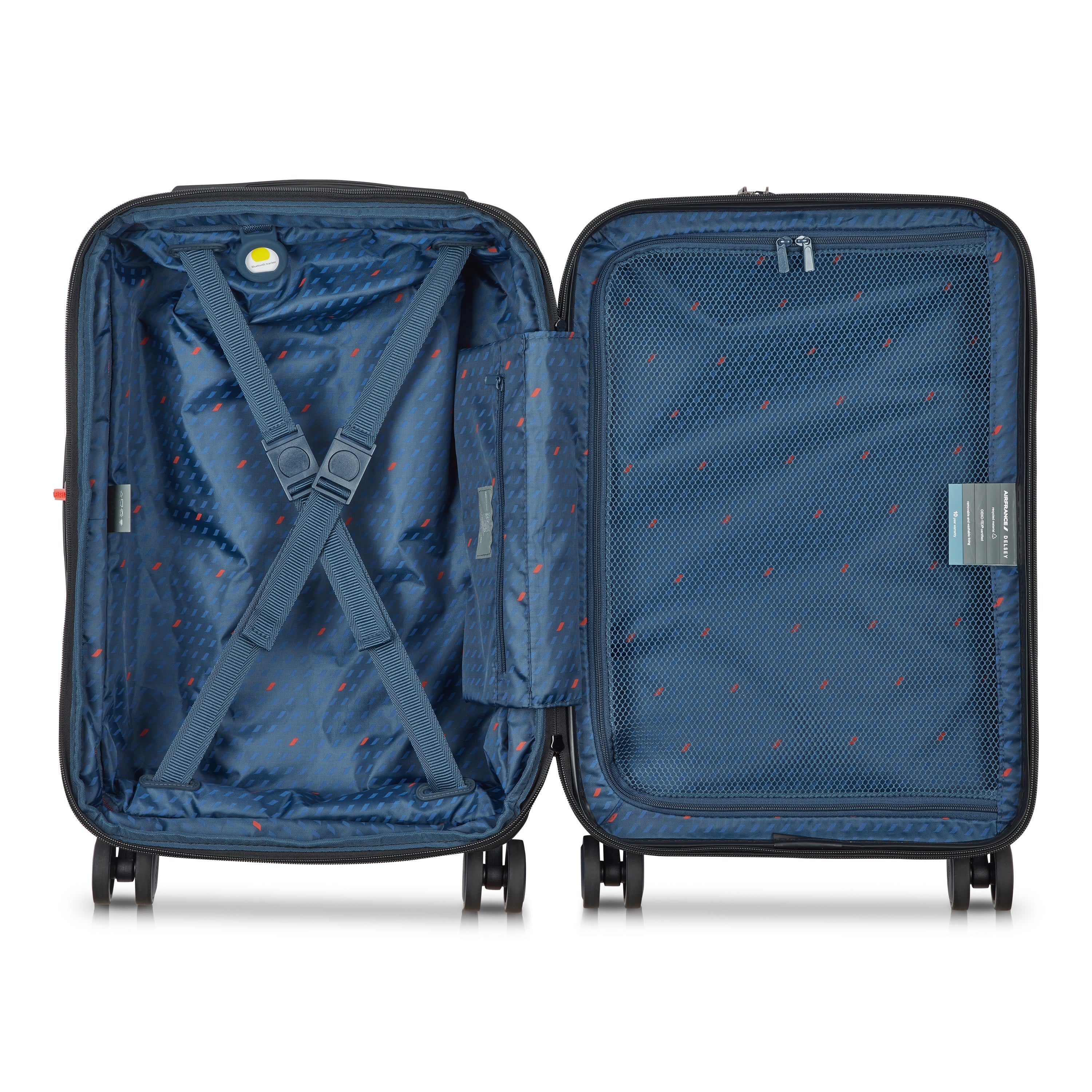 ELEGANCE| Suitcase Cabin Expandable 55 CM DEEP SEA NAVY