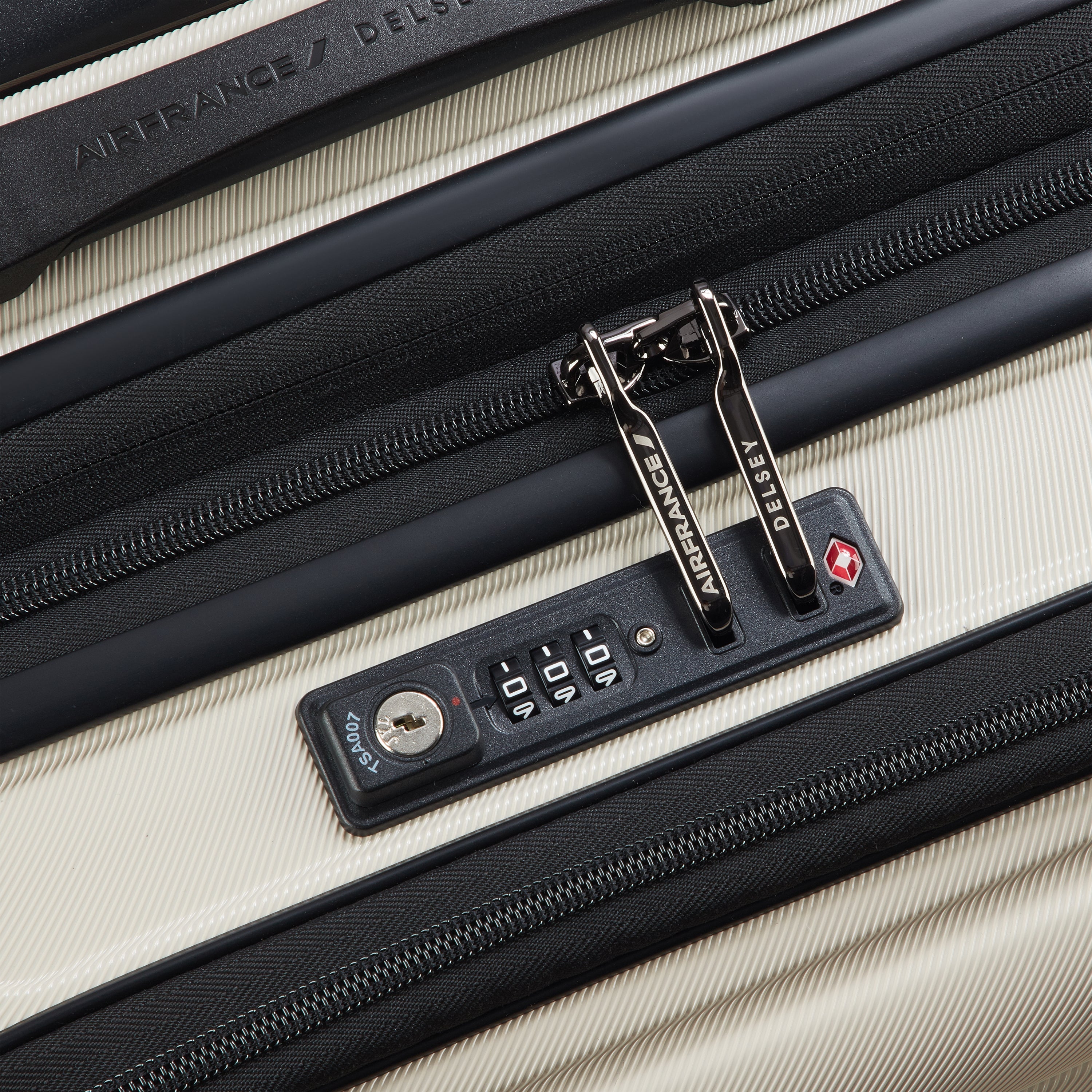 ELEGANCE| Valise Cabine Extensible 55 CM IVOIRE