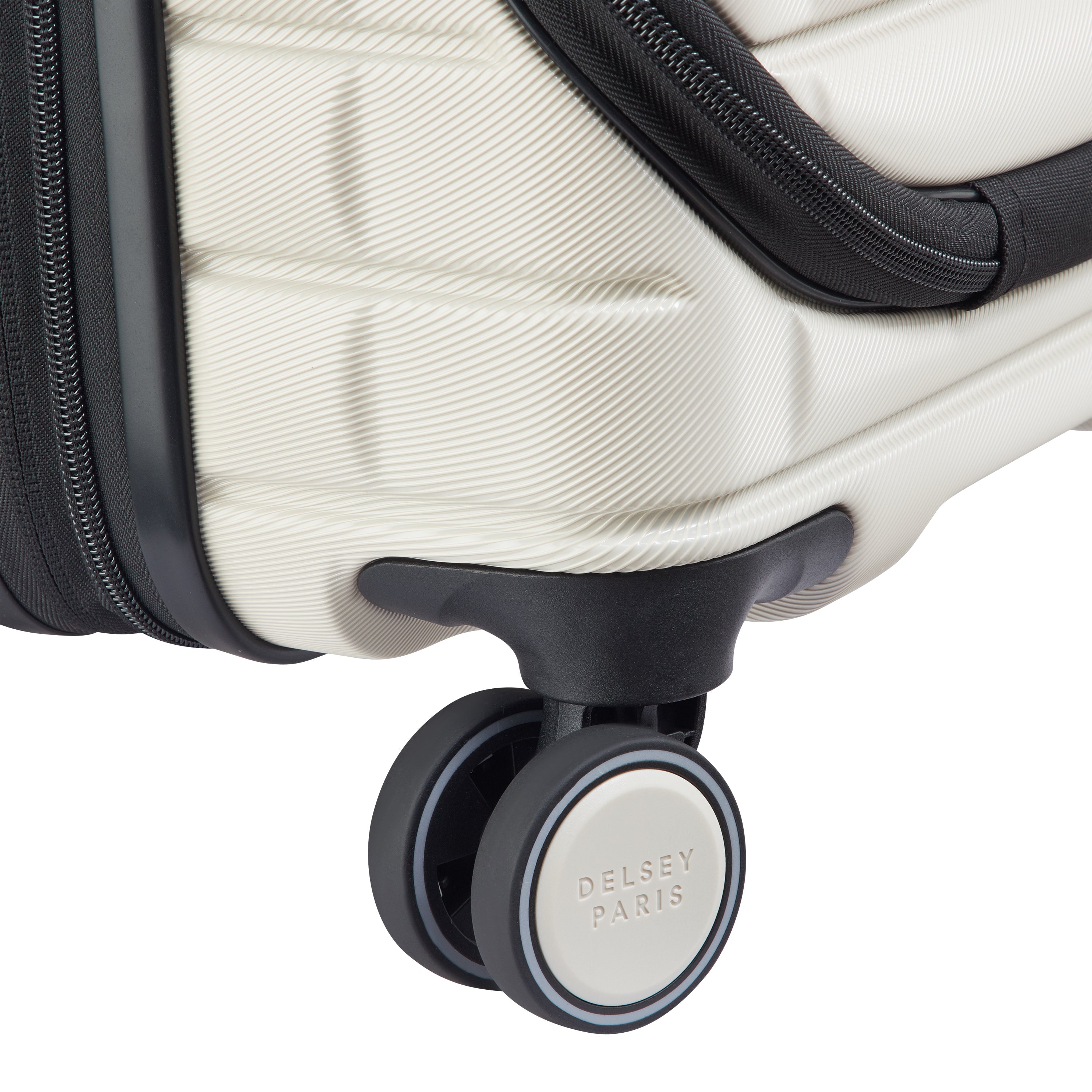 ELEGANCE| Valise Cabine Extensible 55 CM IVOIRE