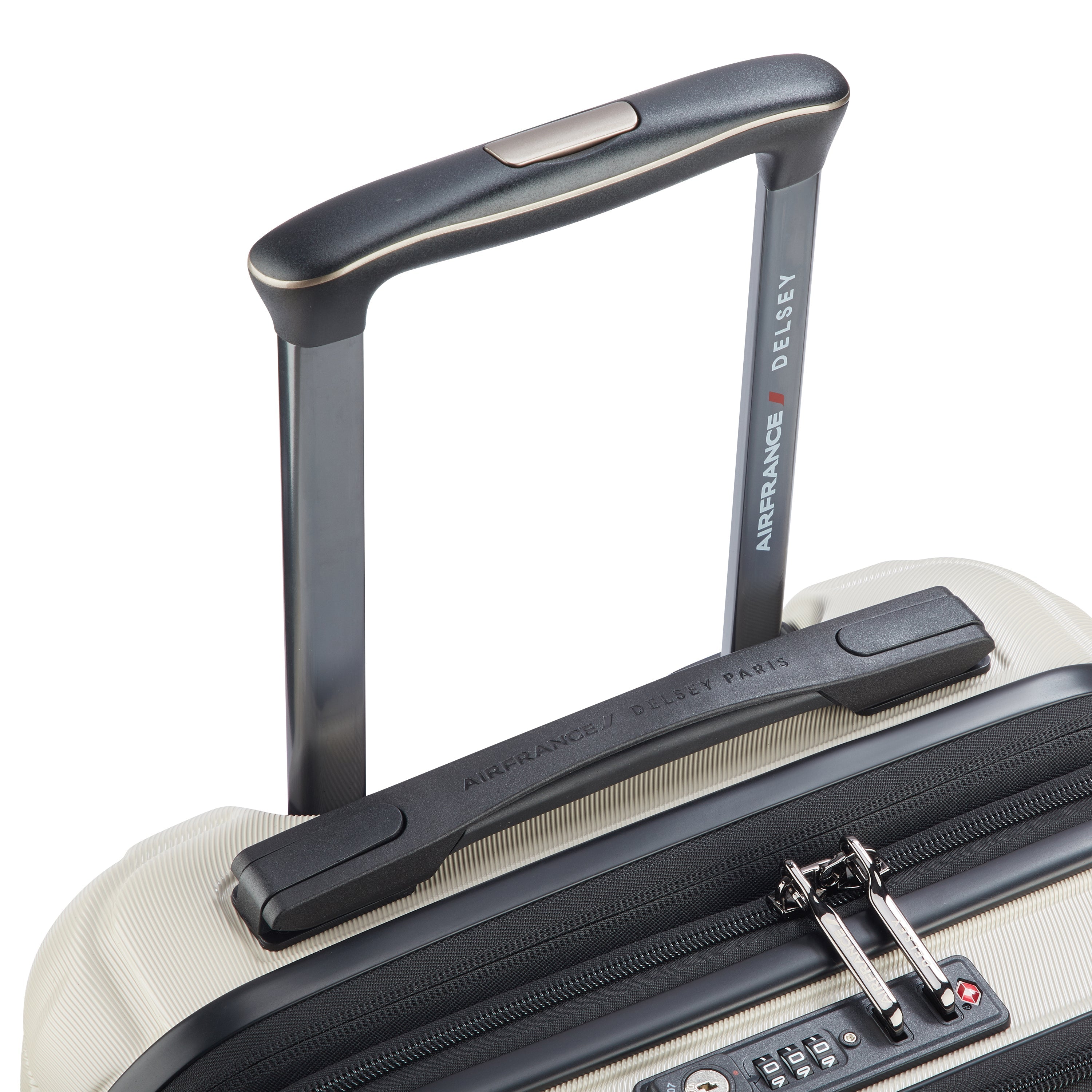 ELEGANCE| Valise Cabine Extensible 55 CM IVOIRE