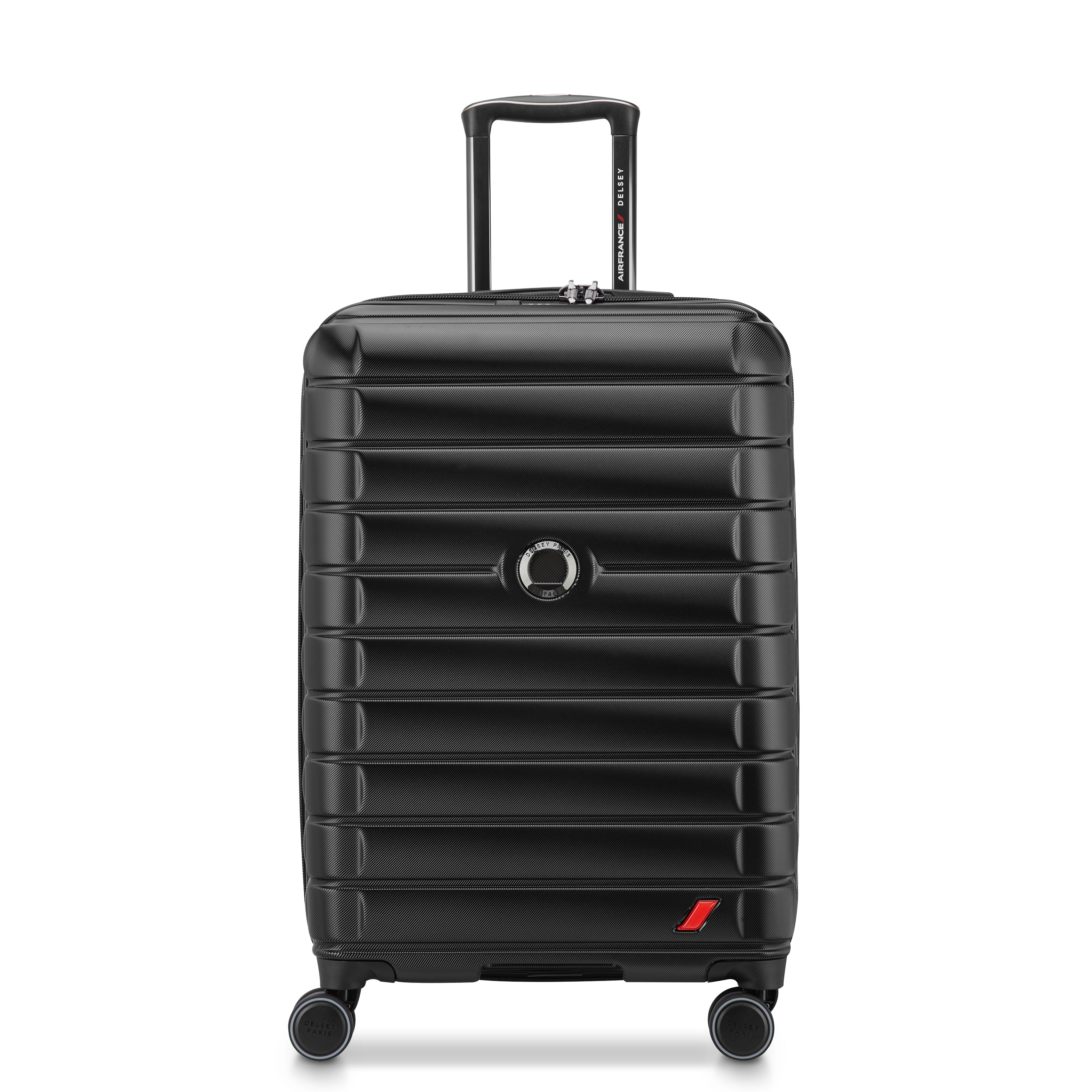 ELEGANCE| Suitcase Check-In Expandable 66 CM BLACK