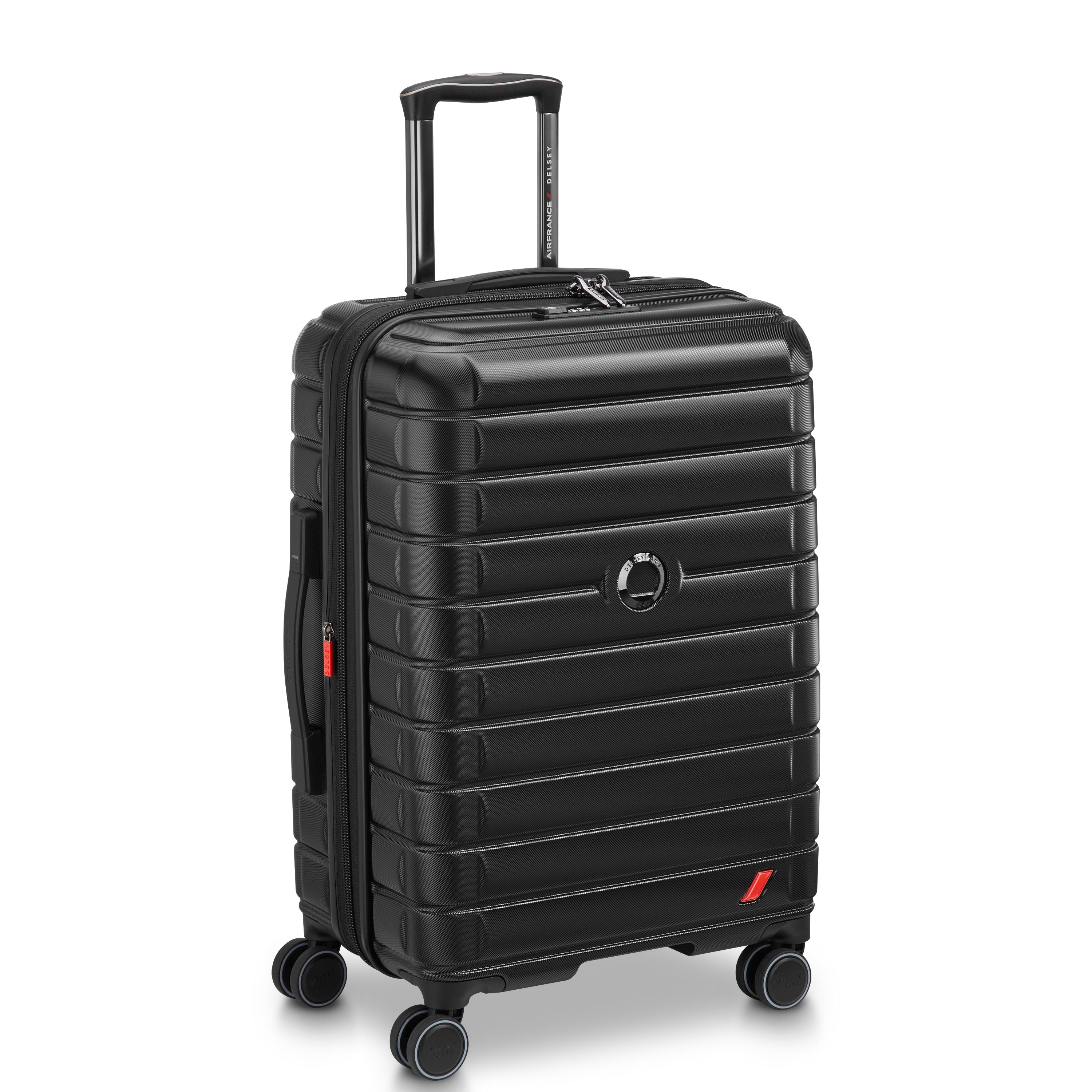 ELEGANCE| Suitcase Check-In Expandable 66 CM BLACK