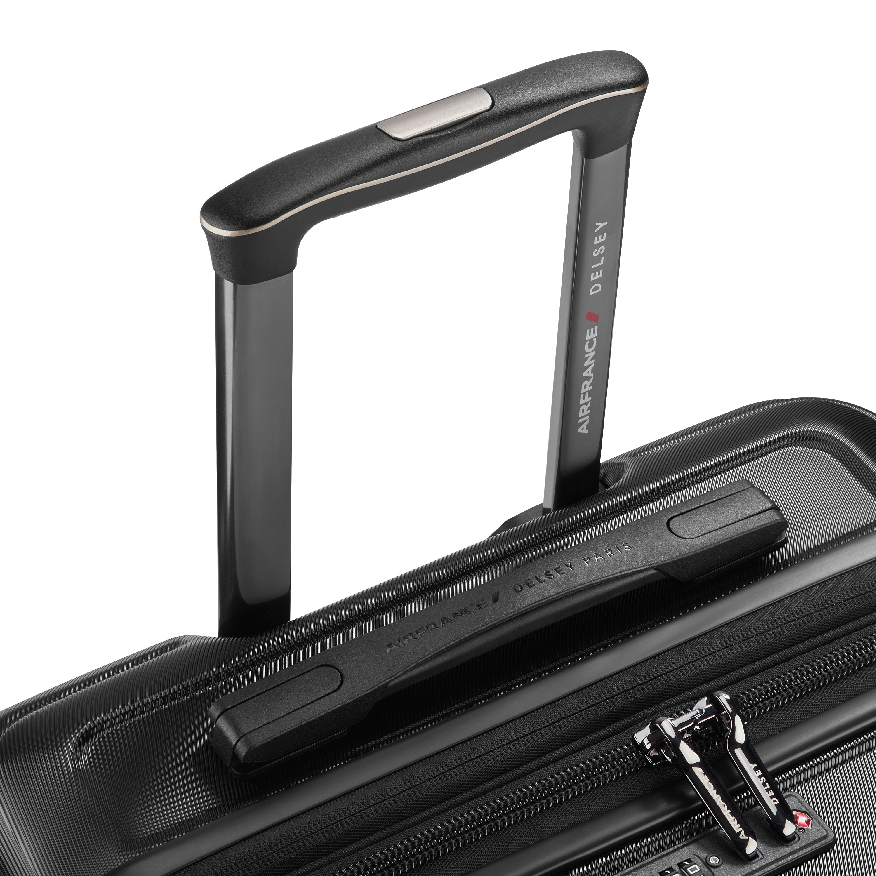ELEGANCE| Suitcase Check-In Expandable 66 CM BLACK