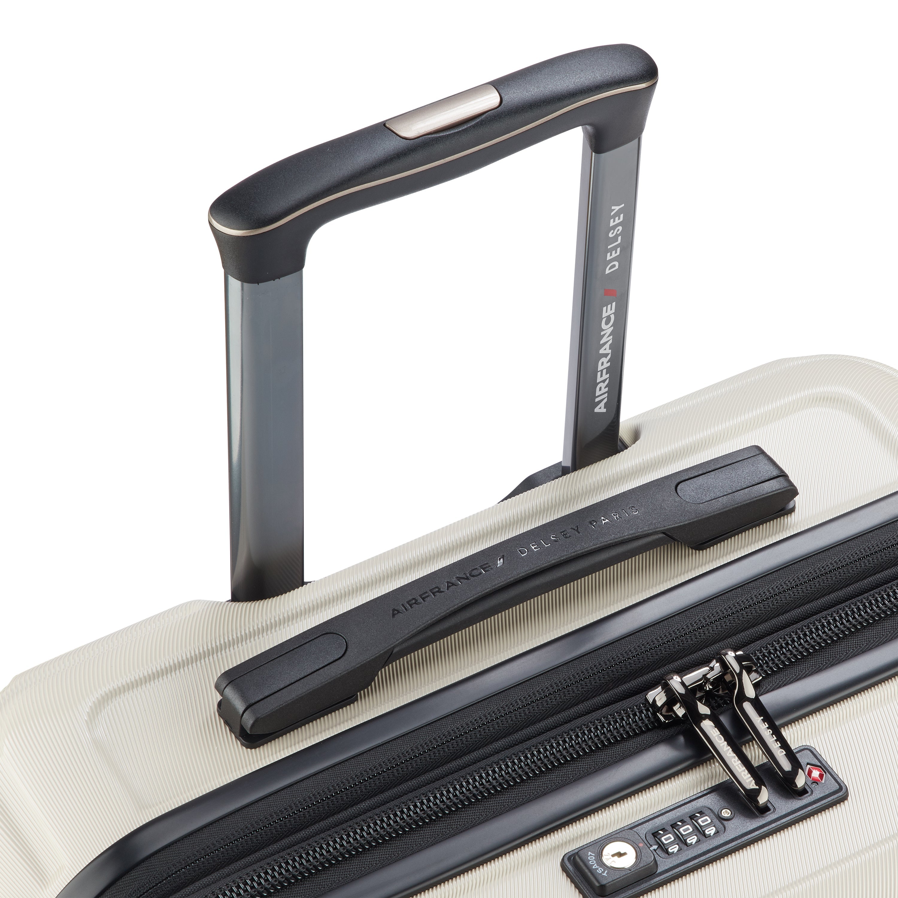 ELEGANCE| Suitcase Check-In Expandable 66 CM IVORY