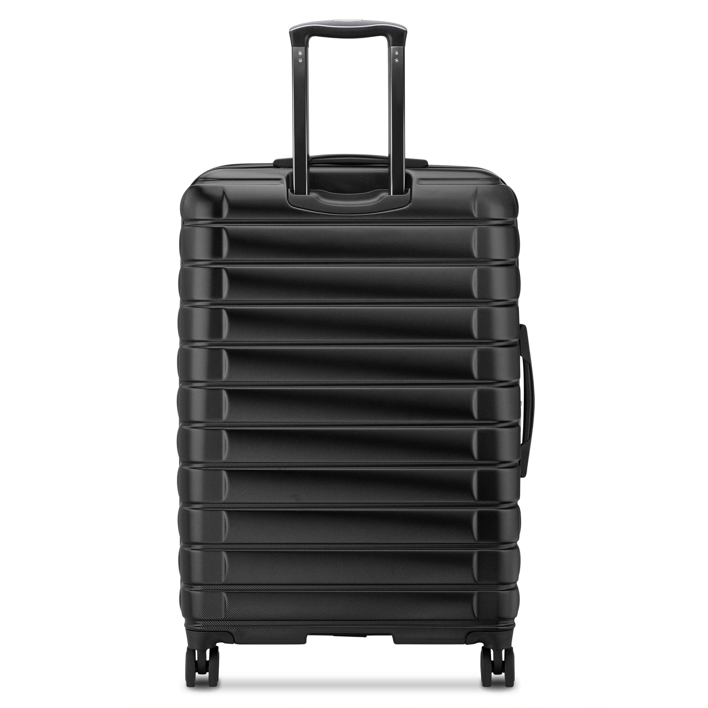 ELEGANCE| Koffer Aufgabe Erweiterbar 75,5 CM SCHWARZ