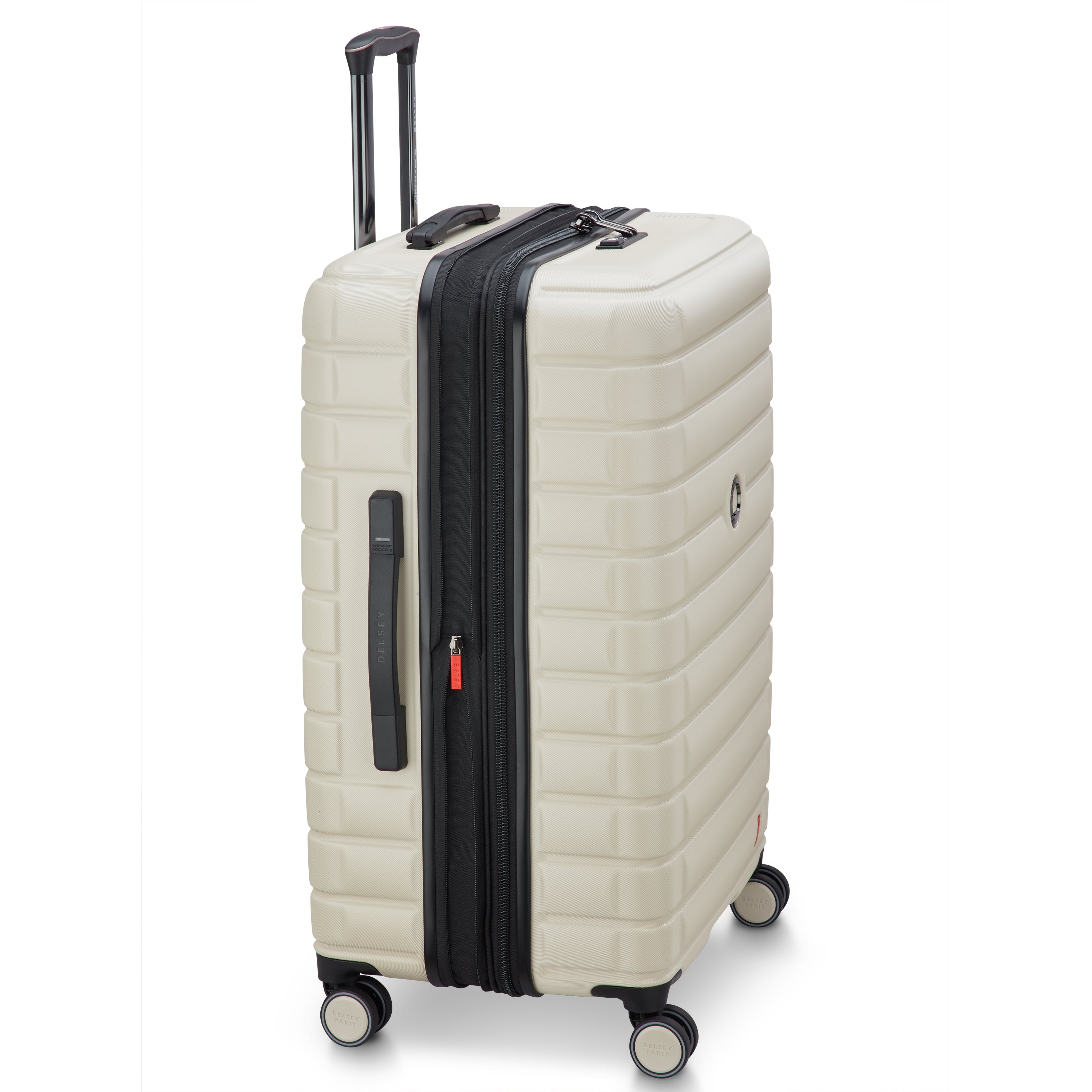 ELEGANCE| Suitcase Check-In Expandable 75.5 CM IVORY