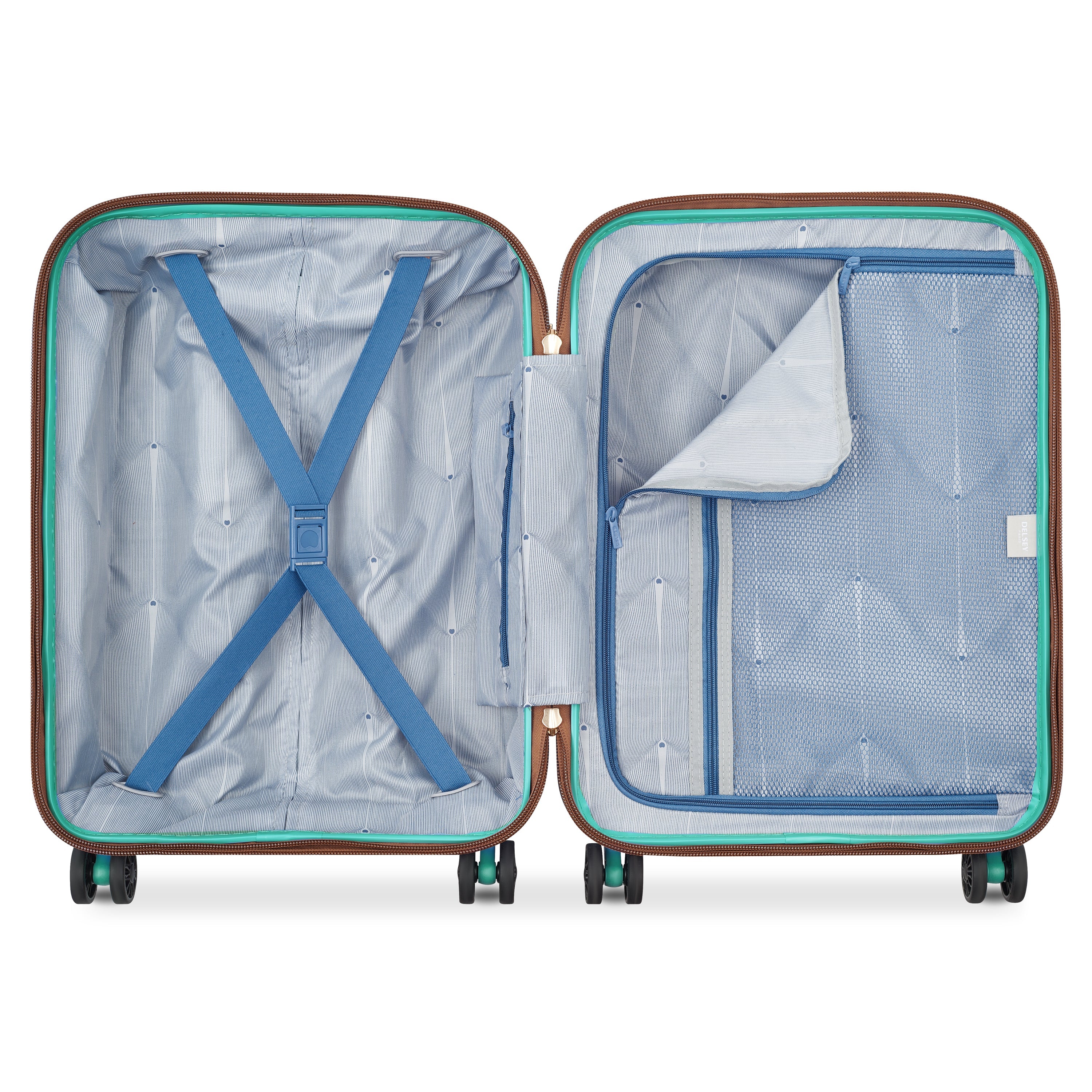 FREESTYLE| Maleta Cabina slim Expandible 55 CM ALMENDRA