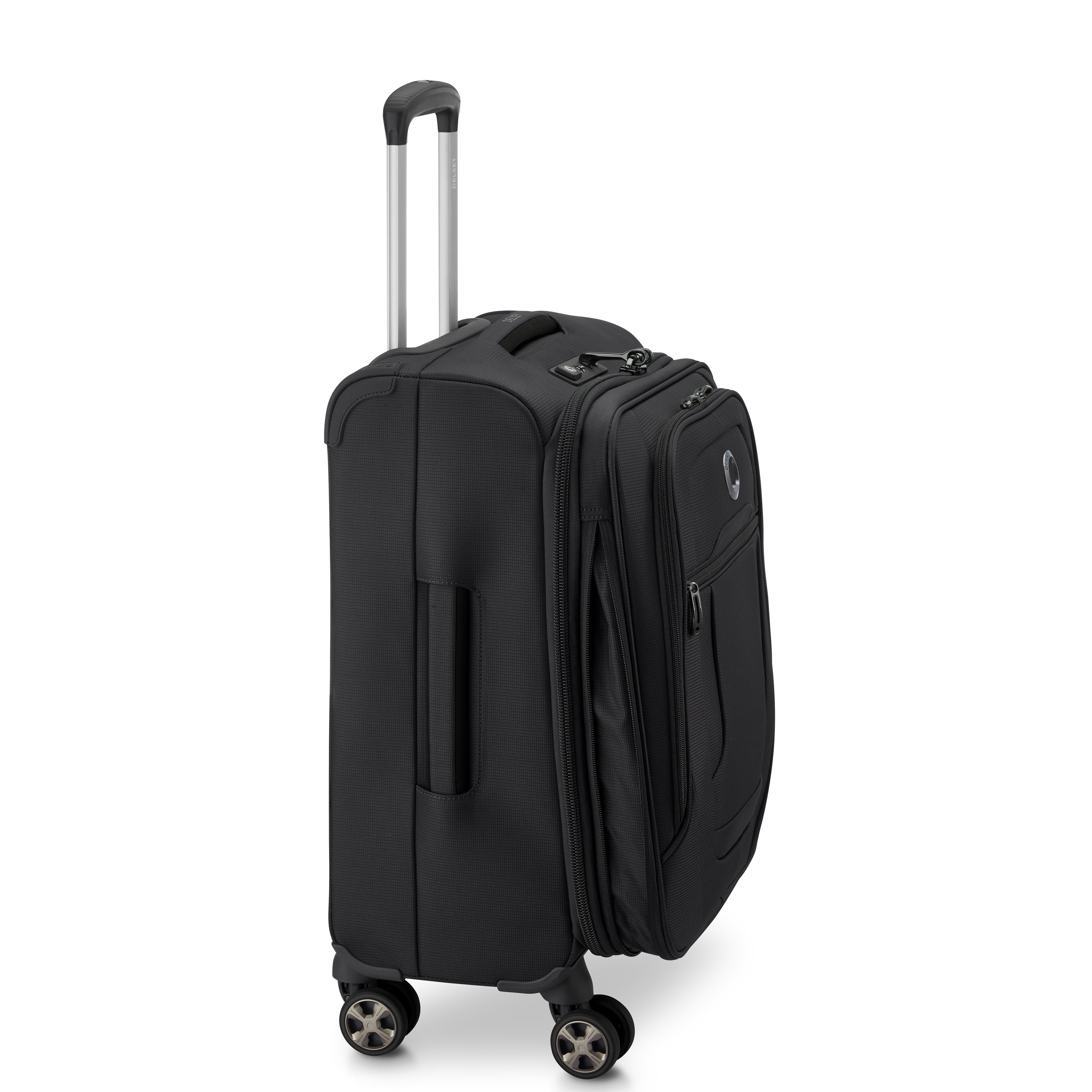 HELIUM DLX| Valise Cabine Extensible 55 CM NOIR