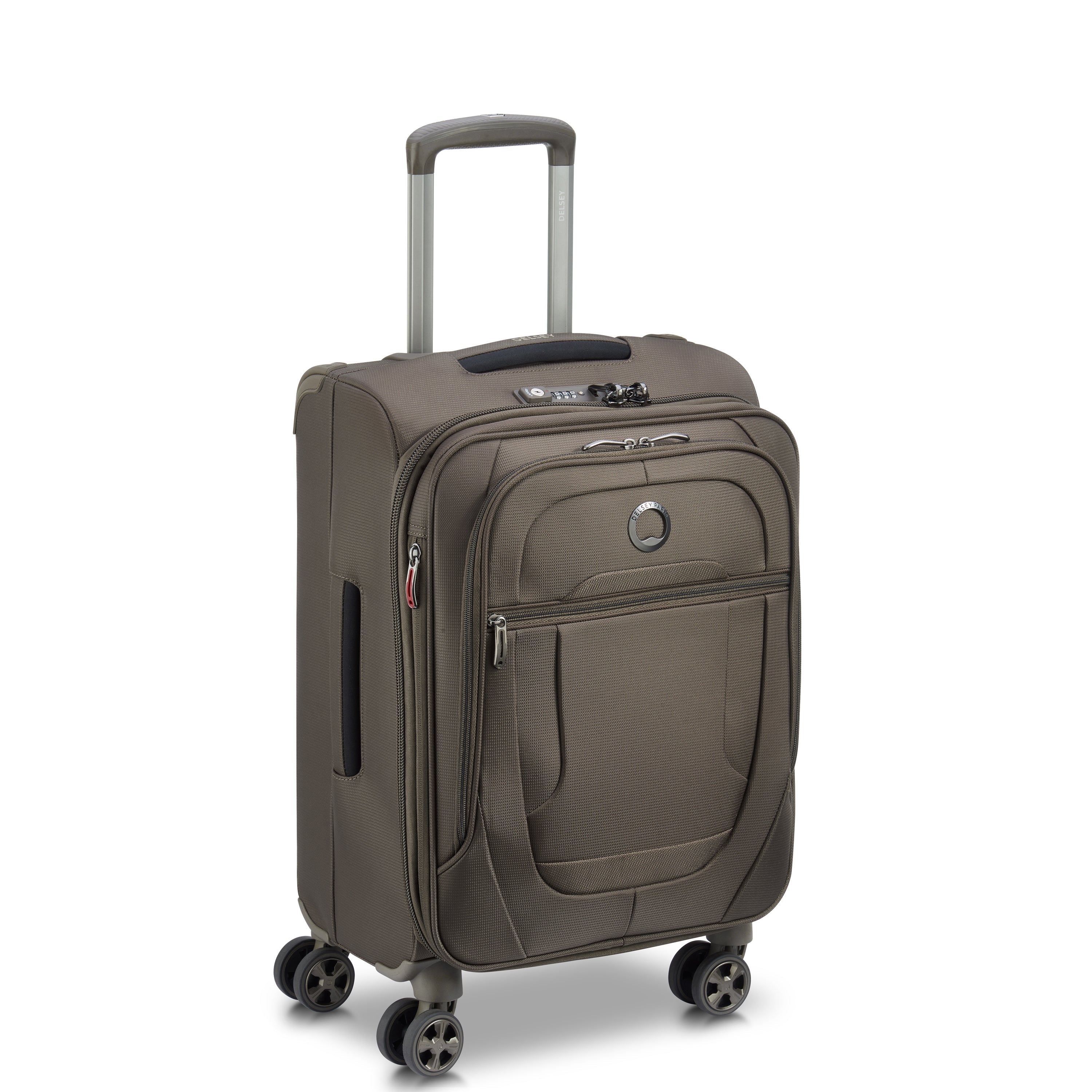 HELIUM DLX| Valise Cabine Extensible 55 CM MOKA