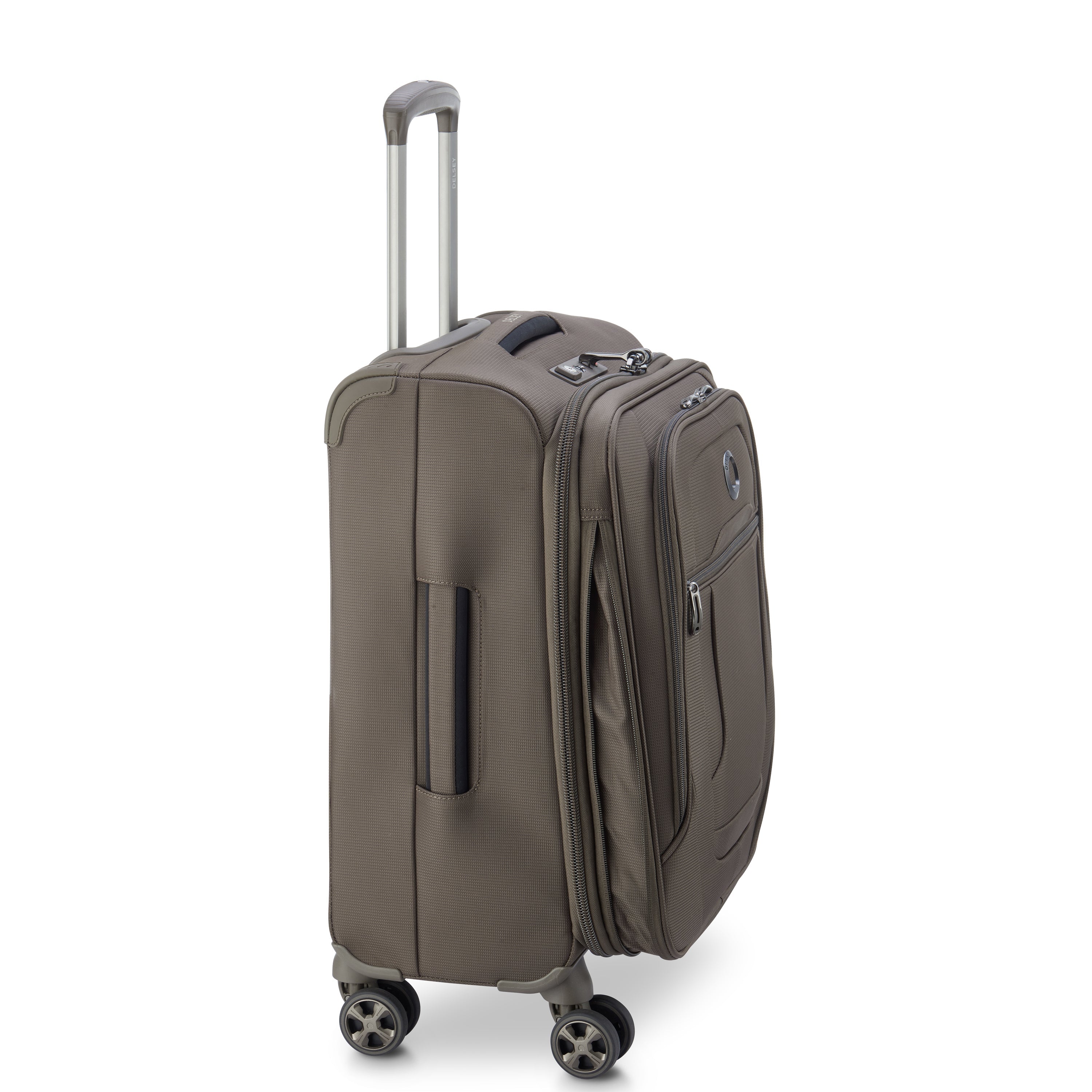 HELIUM DLX| Valise Cabine Extensible 55 CM MOKA