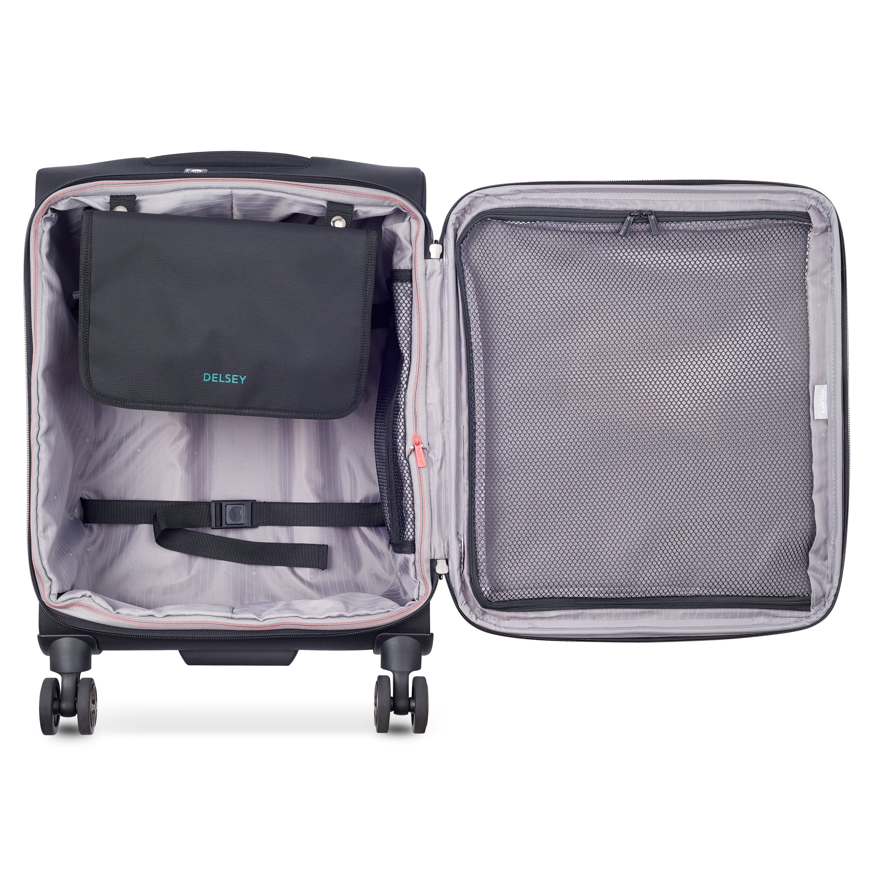 HELIUM DLX| Maleta Cabina Slim 55 CM BLACK