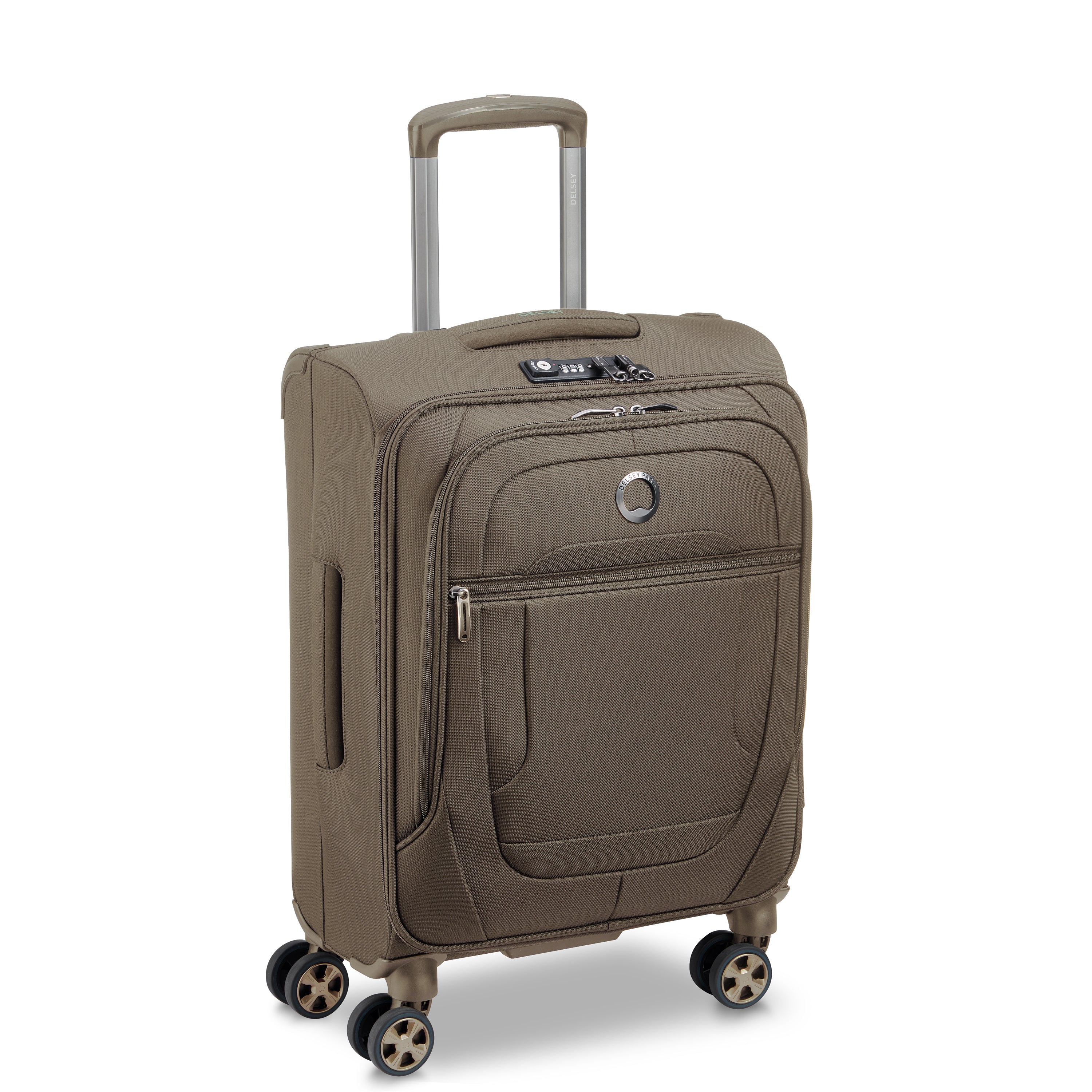HELIUM DLX| Koffer Cabine Slim 55 CM MOKKA