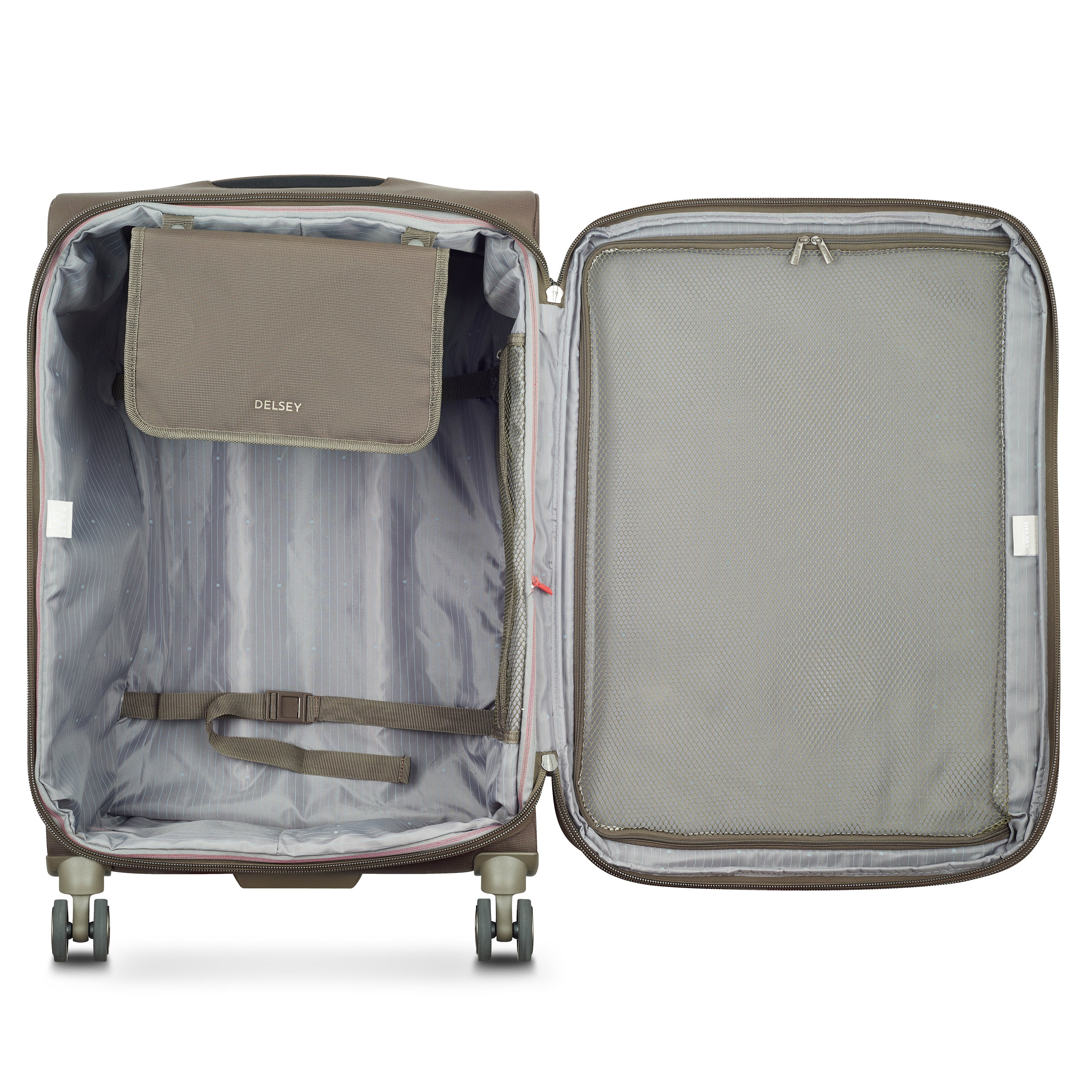 HELIUM DLX| Valise Soute Extensible 71 CM MOKA