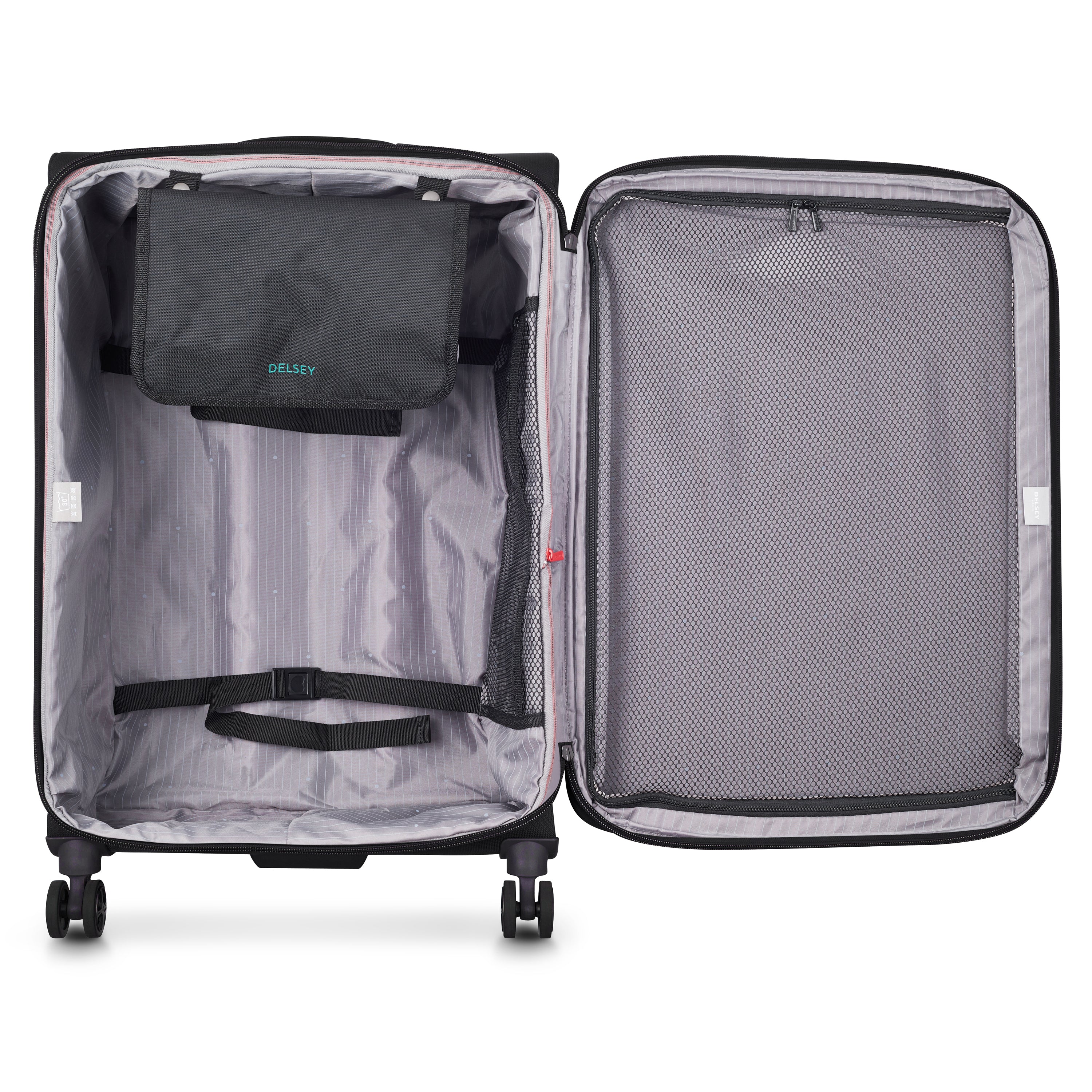 HELIUM DLX| Valise Soute Extensible 77.5 CM NOIR