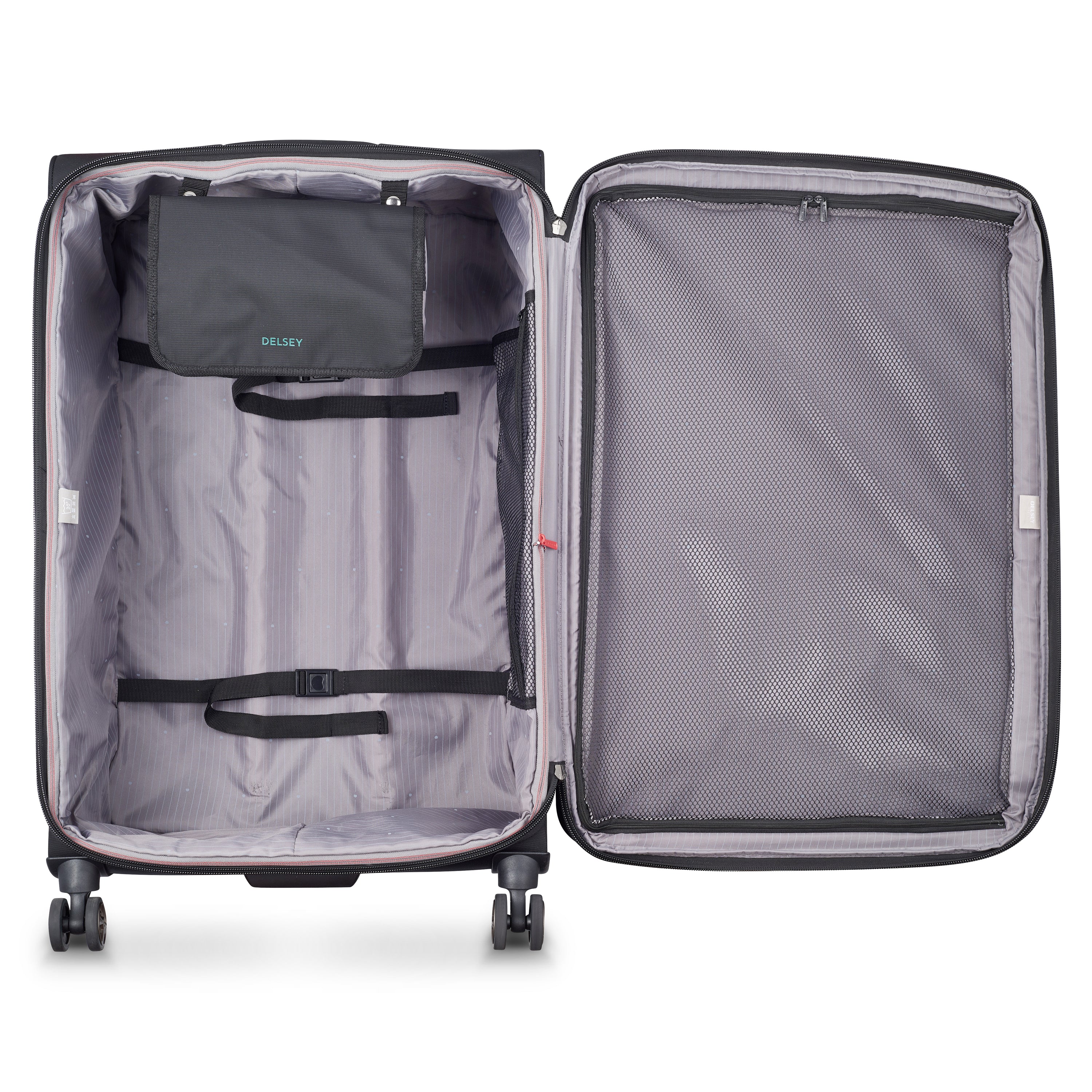 HELIUM DLX| Valise Soute Extensible 83 CM NOIR