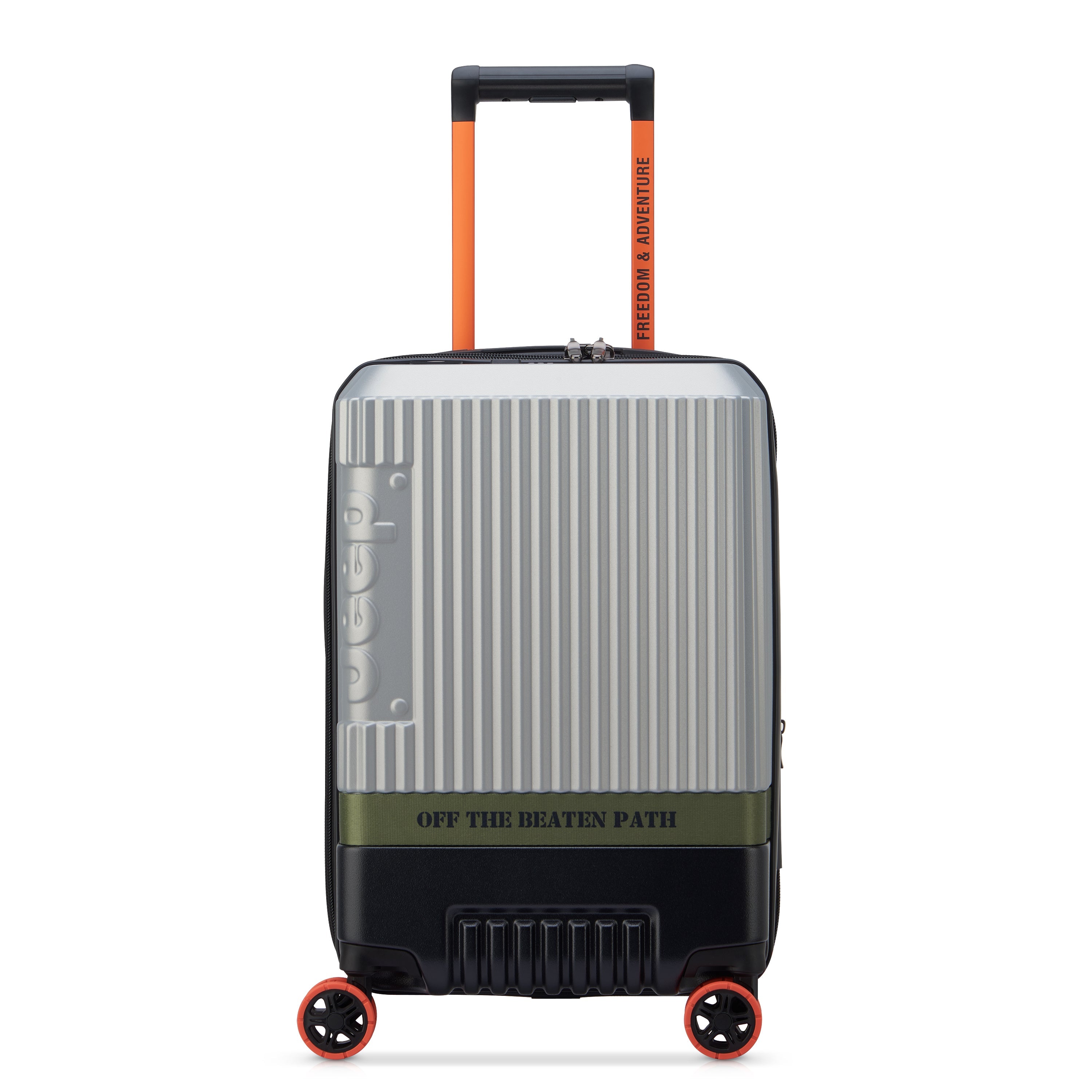 JH001A| Valise Cabine Extensible 55 CM ARGENT