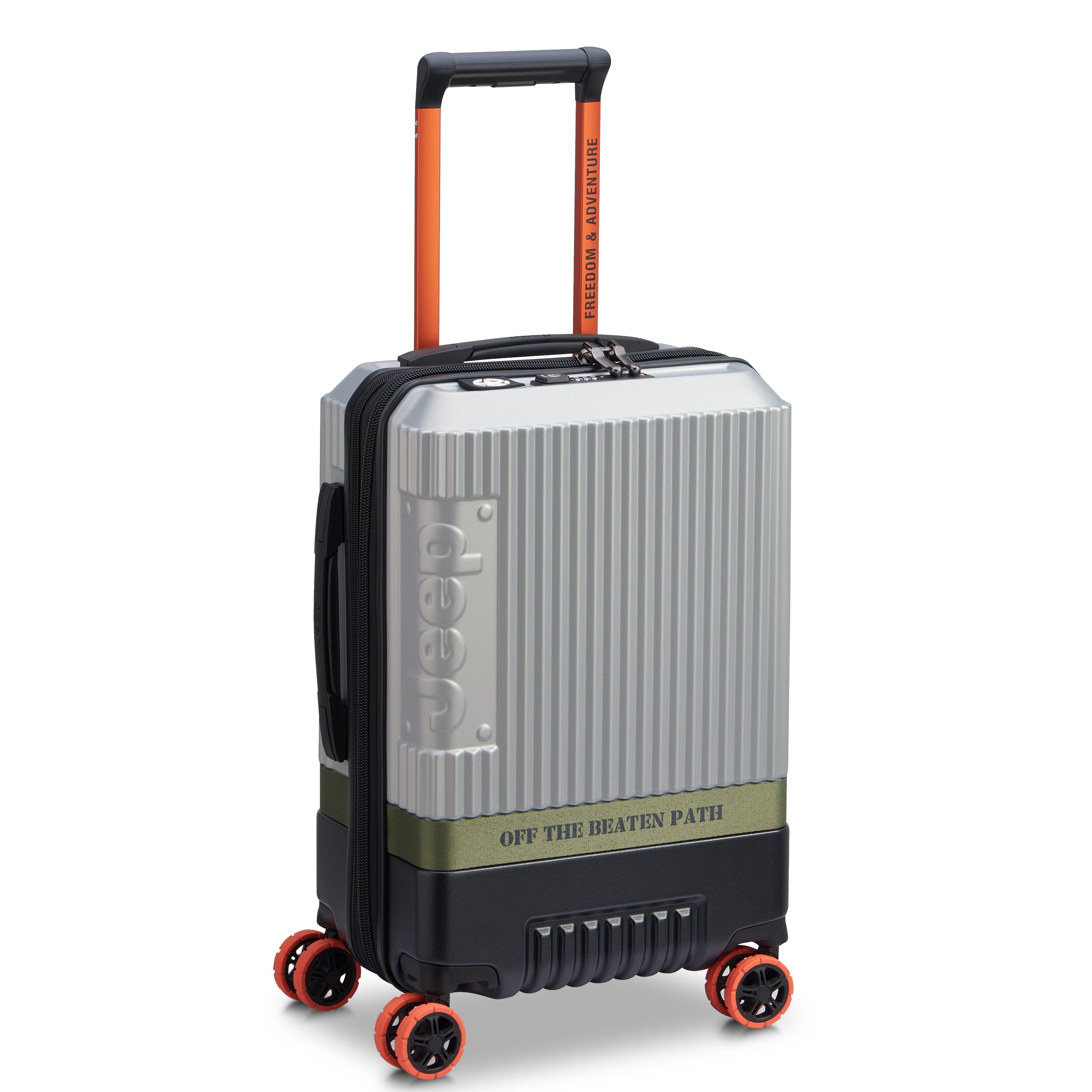 JH001A| Valise Cabine Extensible 55 CM ARGENT