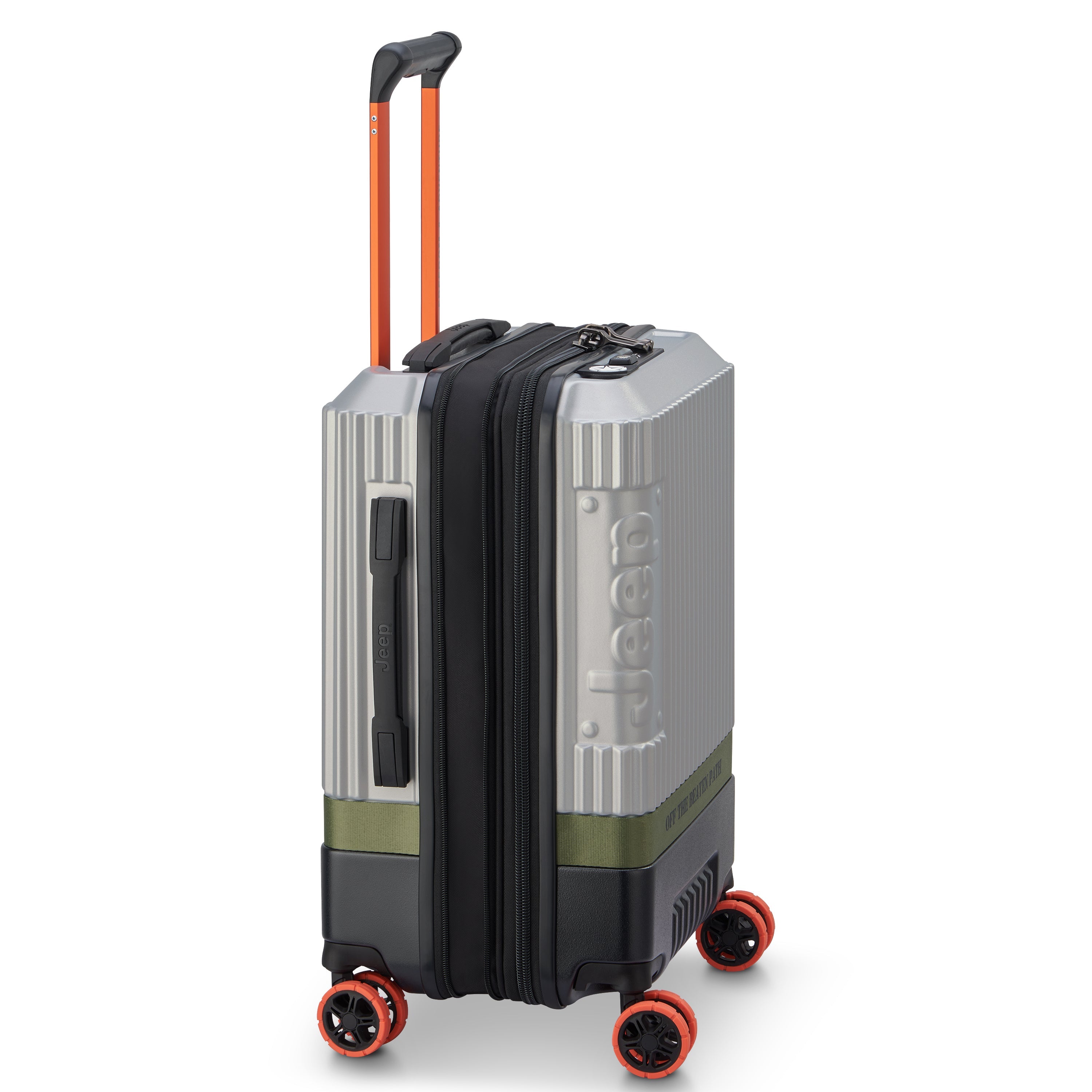 JH001A| Valise Cabine Extensible 55 CM ARGENT