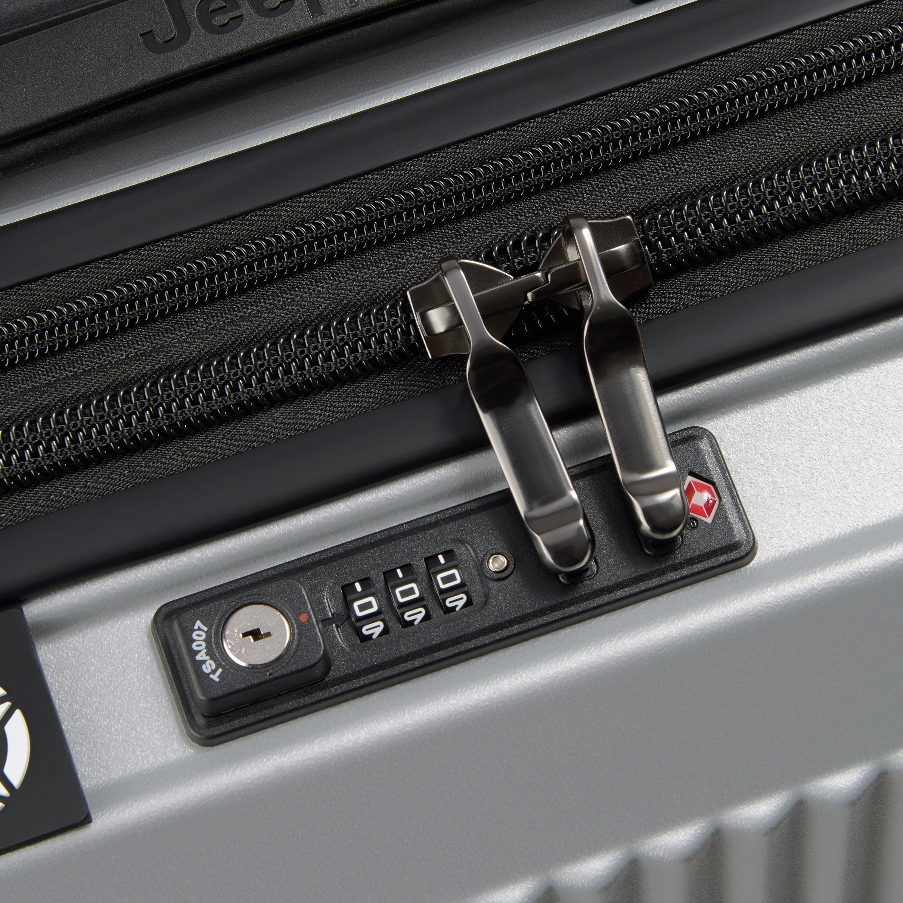 JH001A| Valise Cabine Extensible 55 CM ARGENT