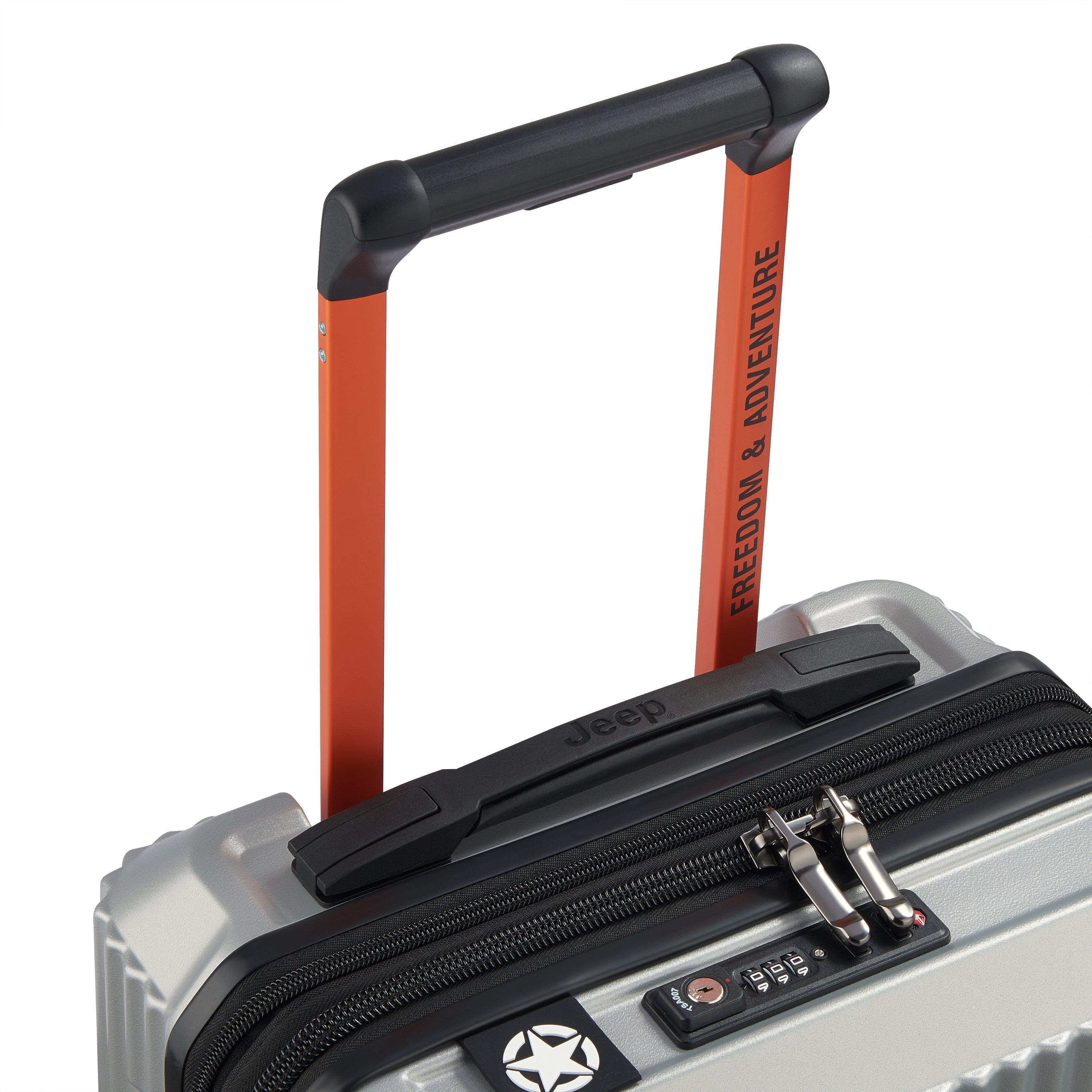 JH001A| Valise Cabine Extensible 55 CM ARGENT