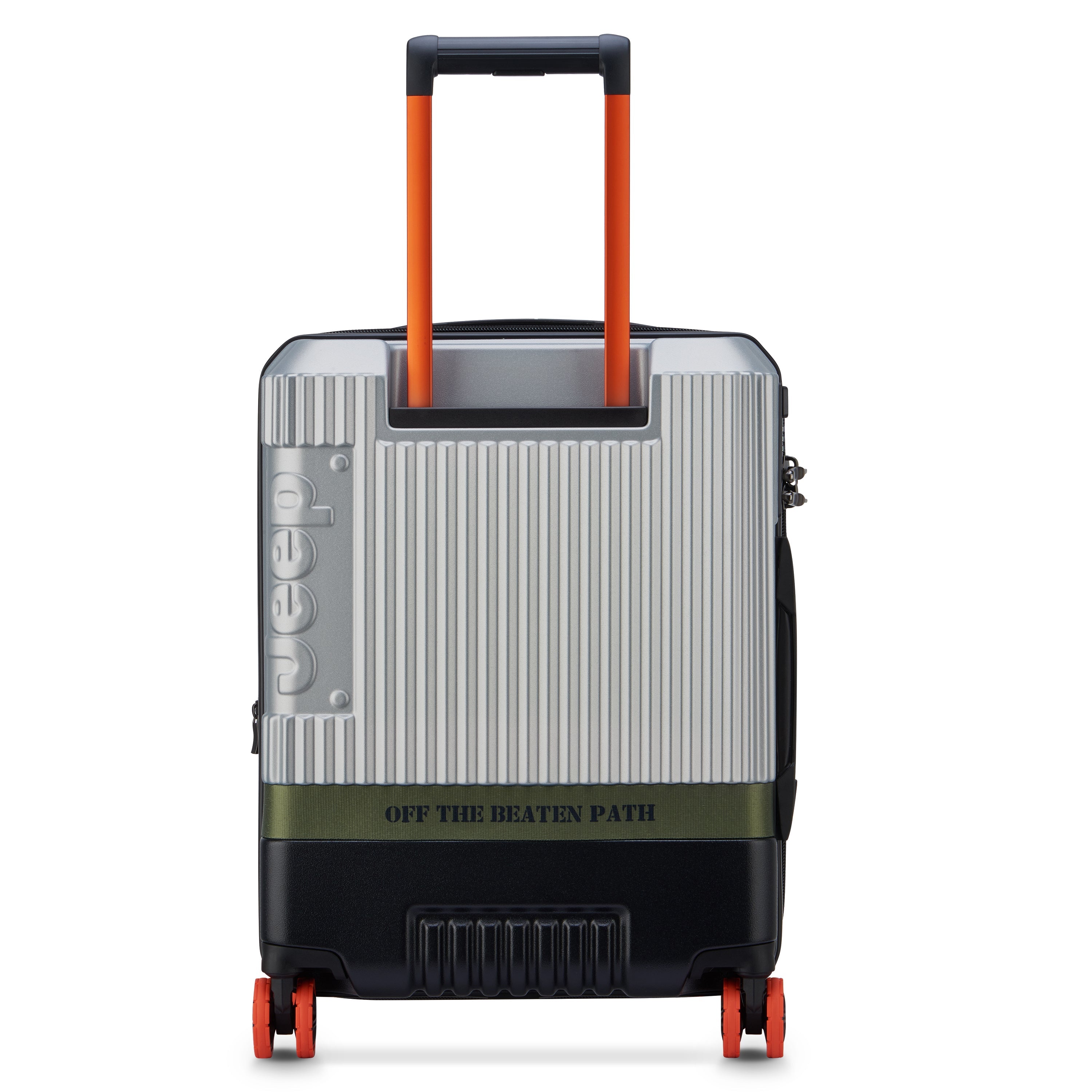 JH001A| Valise Cabine Slim Extensible 55 CM ARGENT
