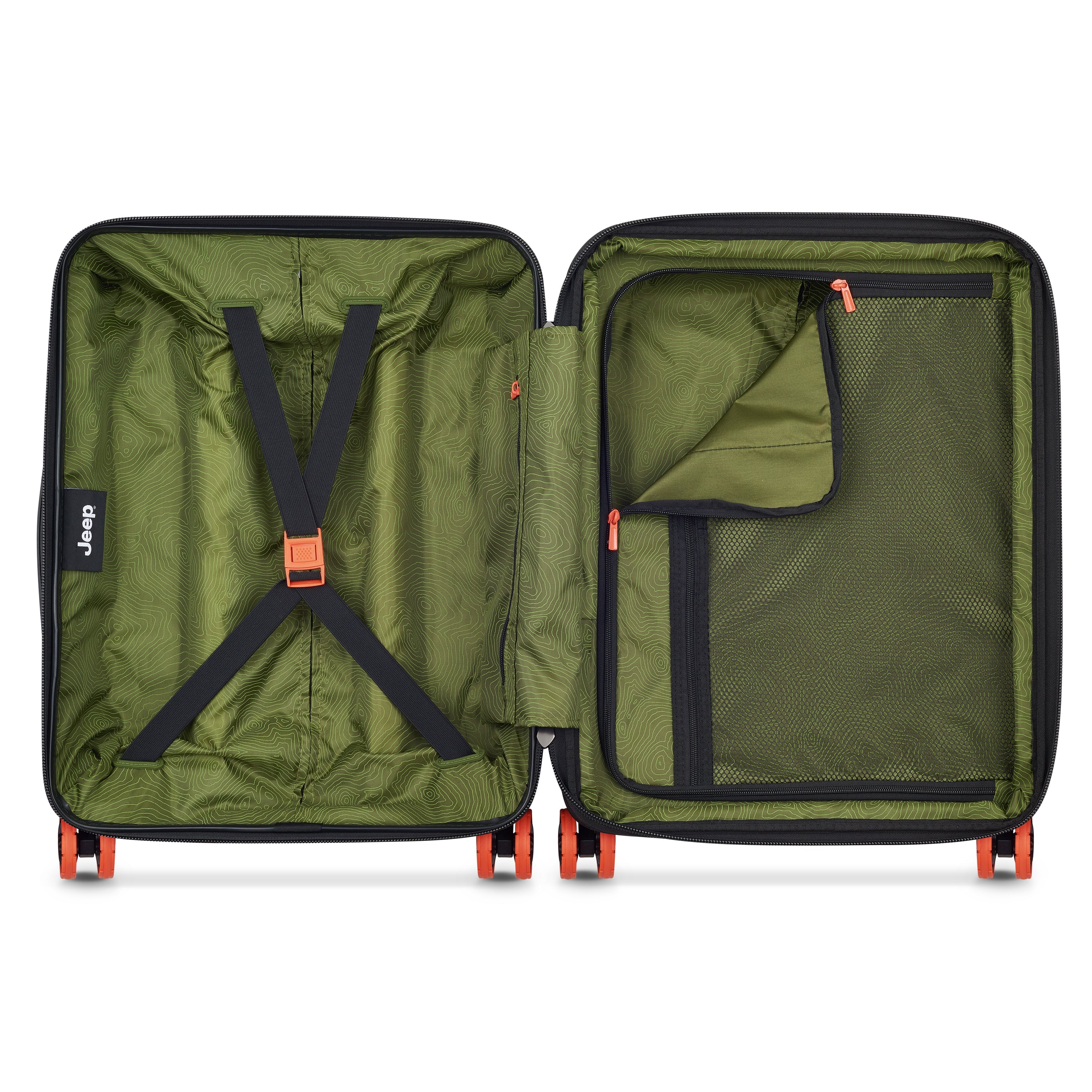 JH001A| Valise Cabine Slim Extensible 55 CM ARGENT