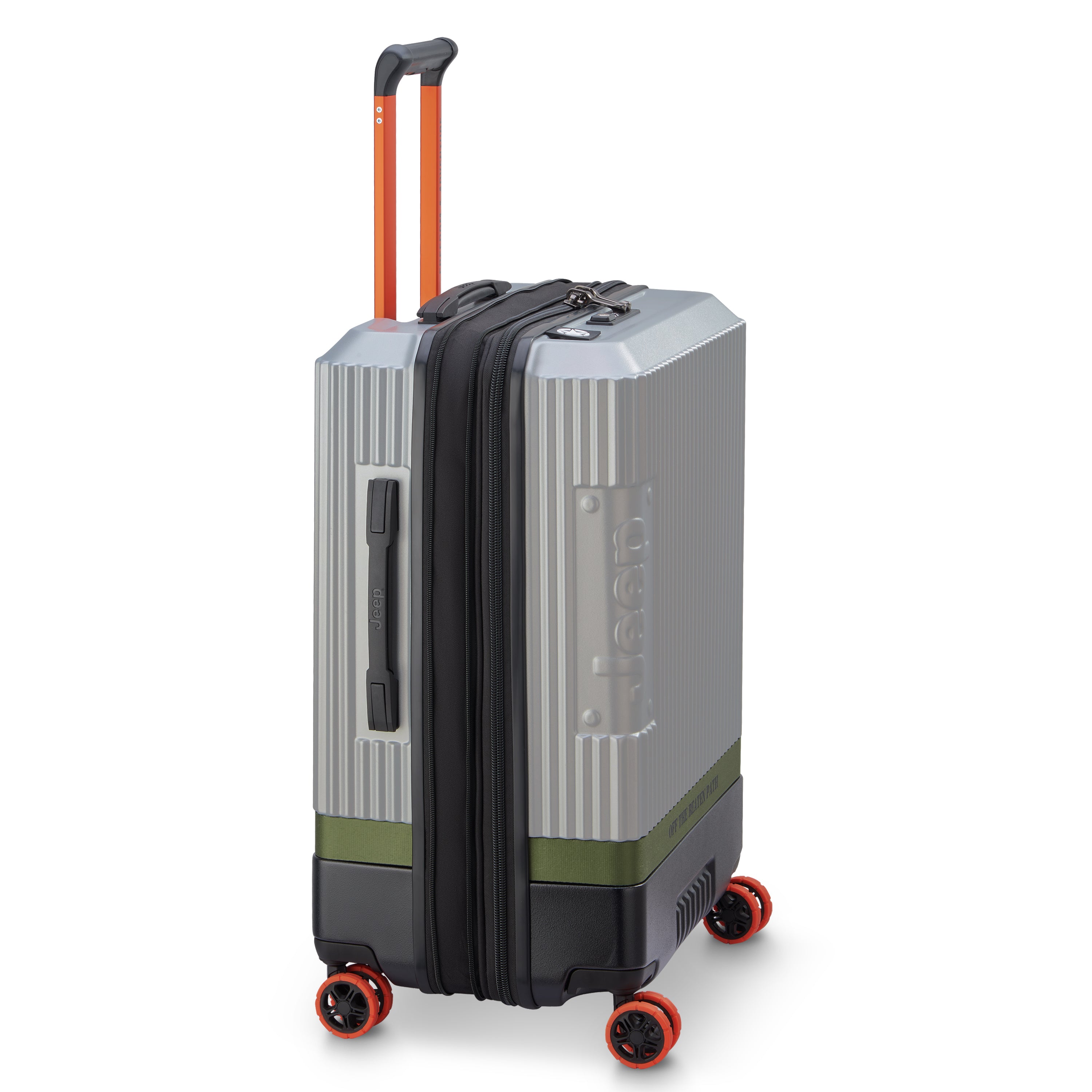 JH001A| Valise Soute Extensible 66 CM ARGENT