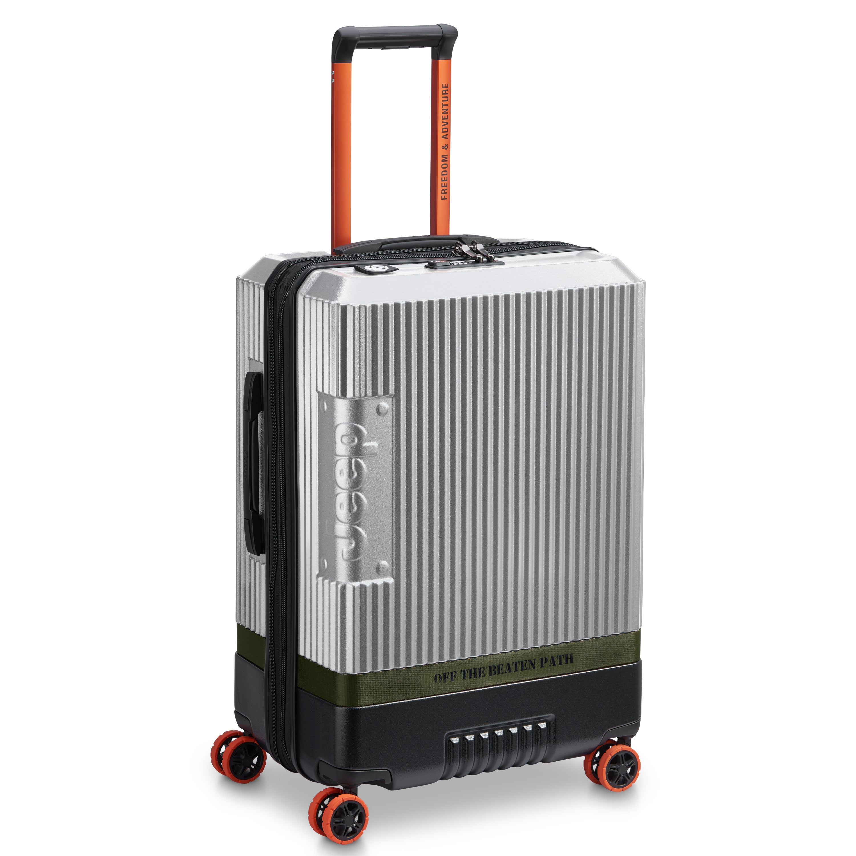 JH001A| Koffer Check-In Erweiterbar 68,5 CM SILBER
